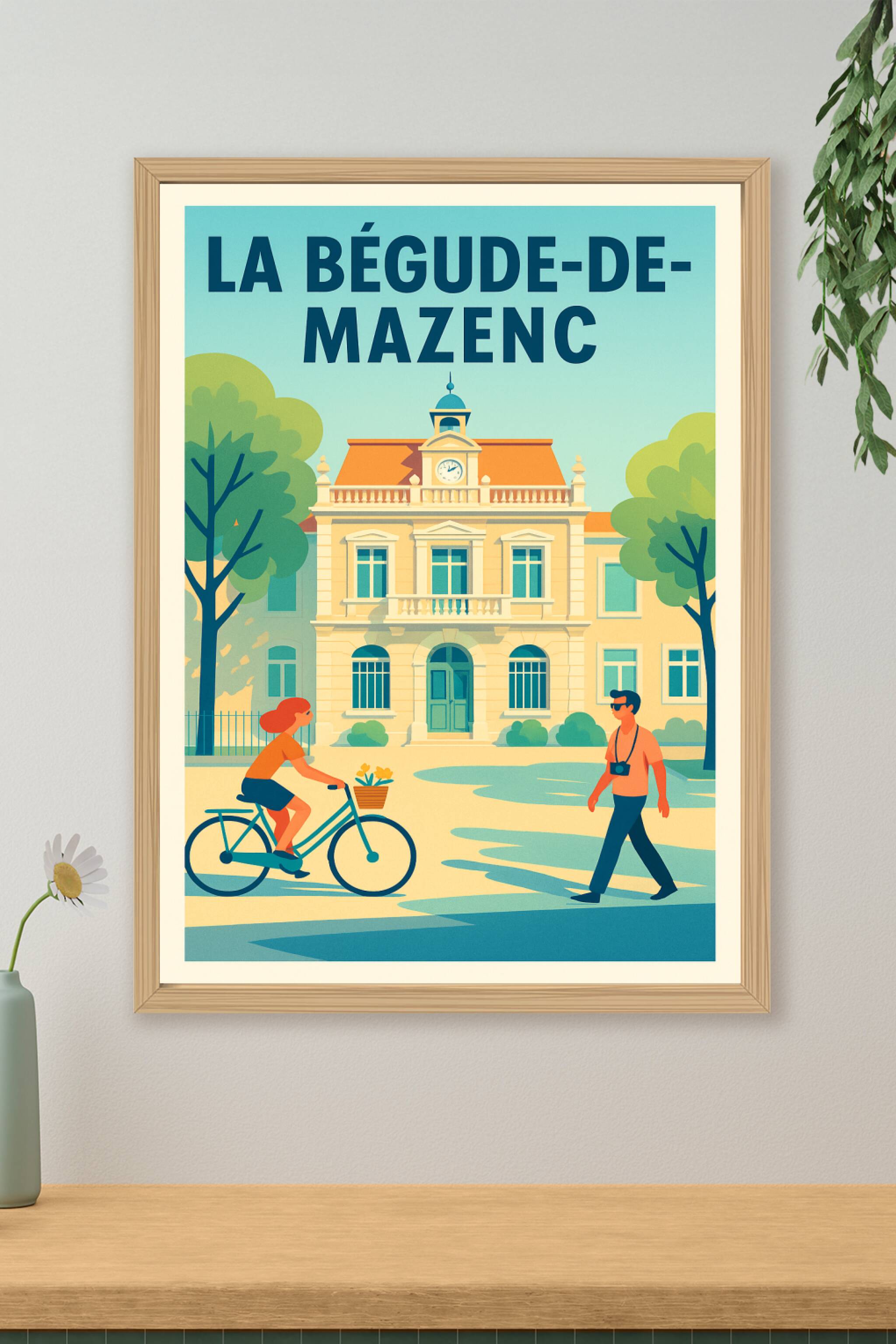 Affiche de La Bégude-de-Mazenc - Charme et Sérénité Provençale