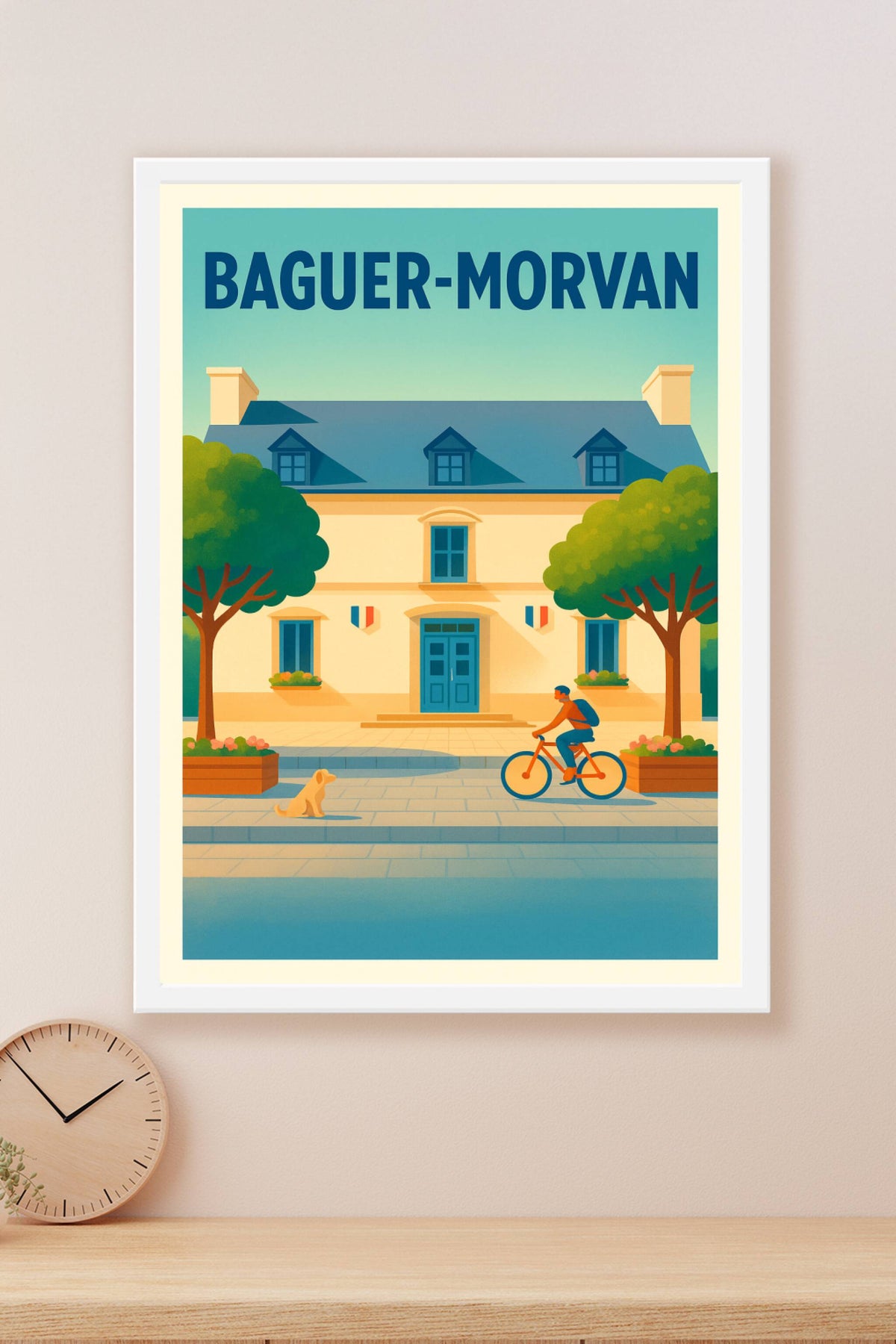 Affiche de Baguer-Morvan - Charme et sérénité au cœur de la Bretagne