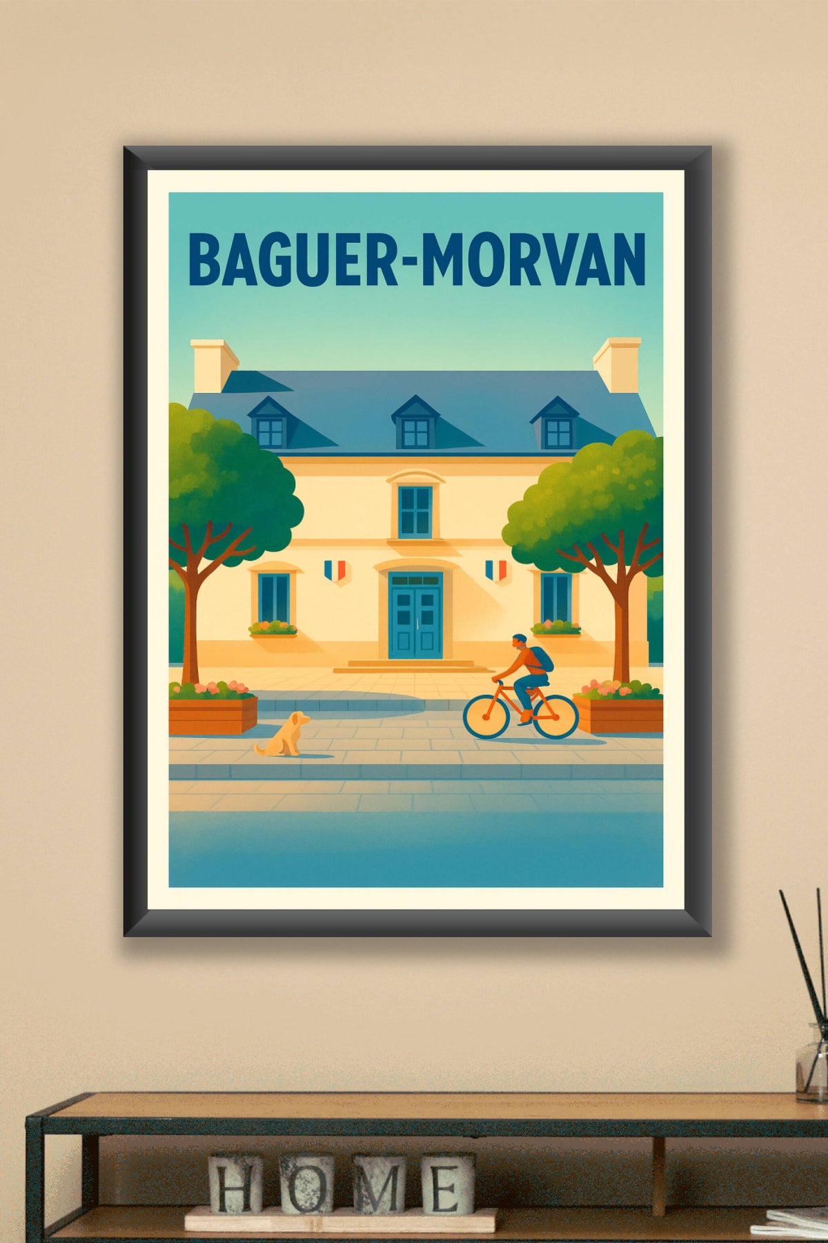 Affiche de Baguer-Morvan - Charme et sérénité au cœur de la Bretagne