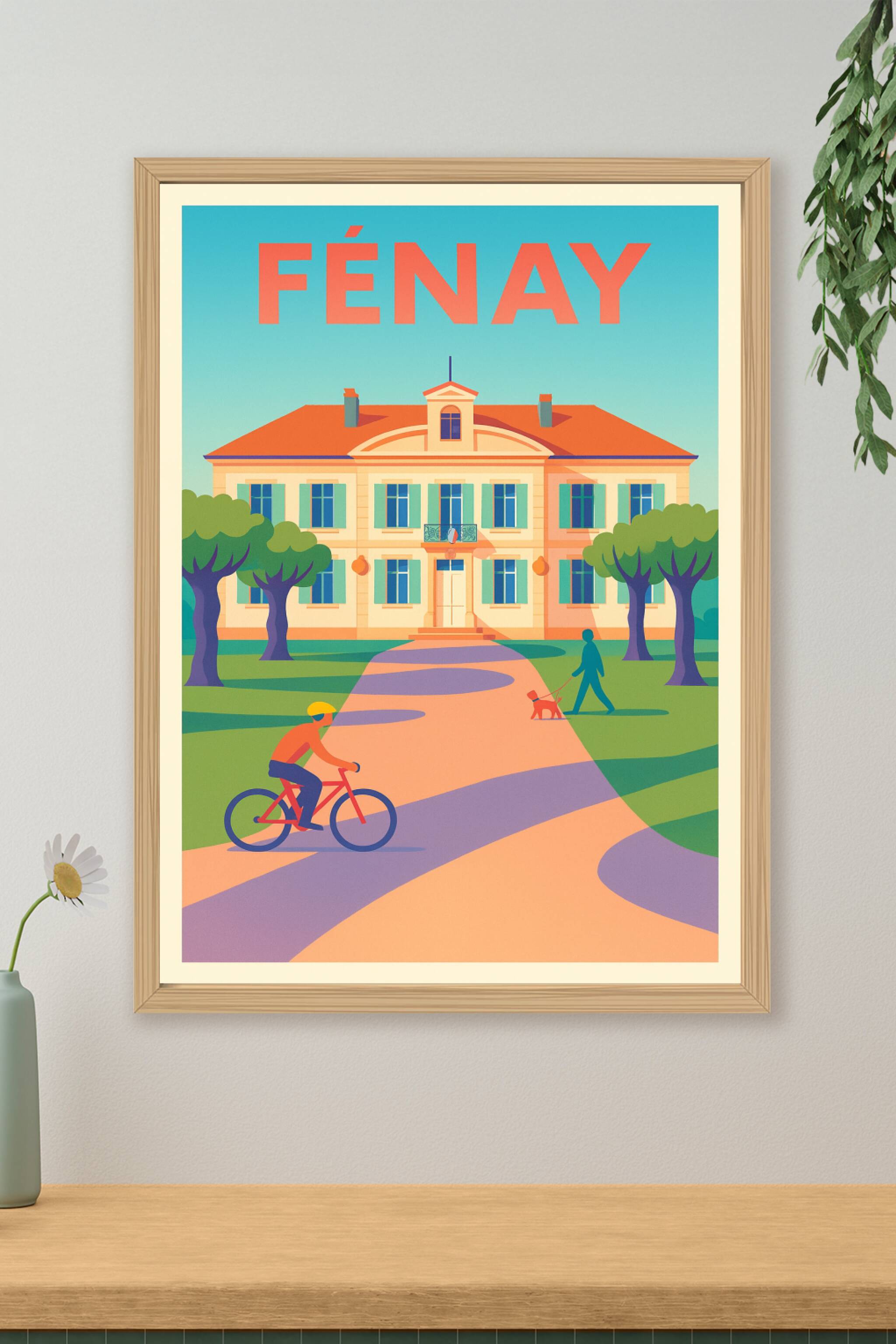 Affiche de Fénay - Harmonie urbaine et douce balade