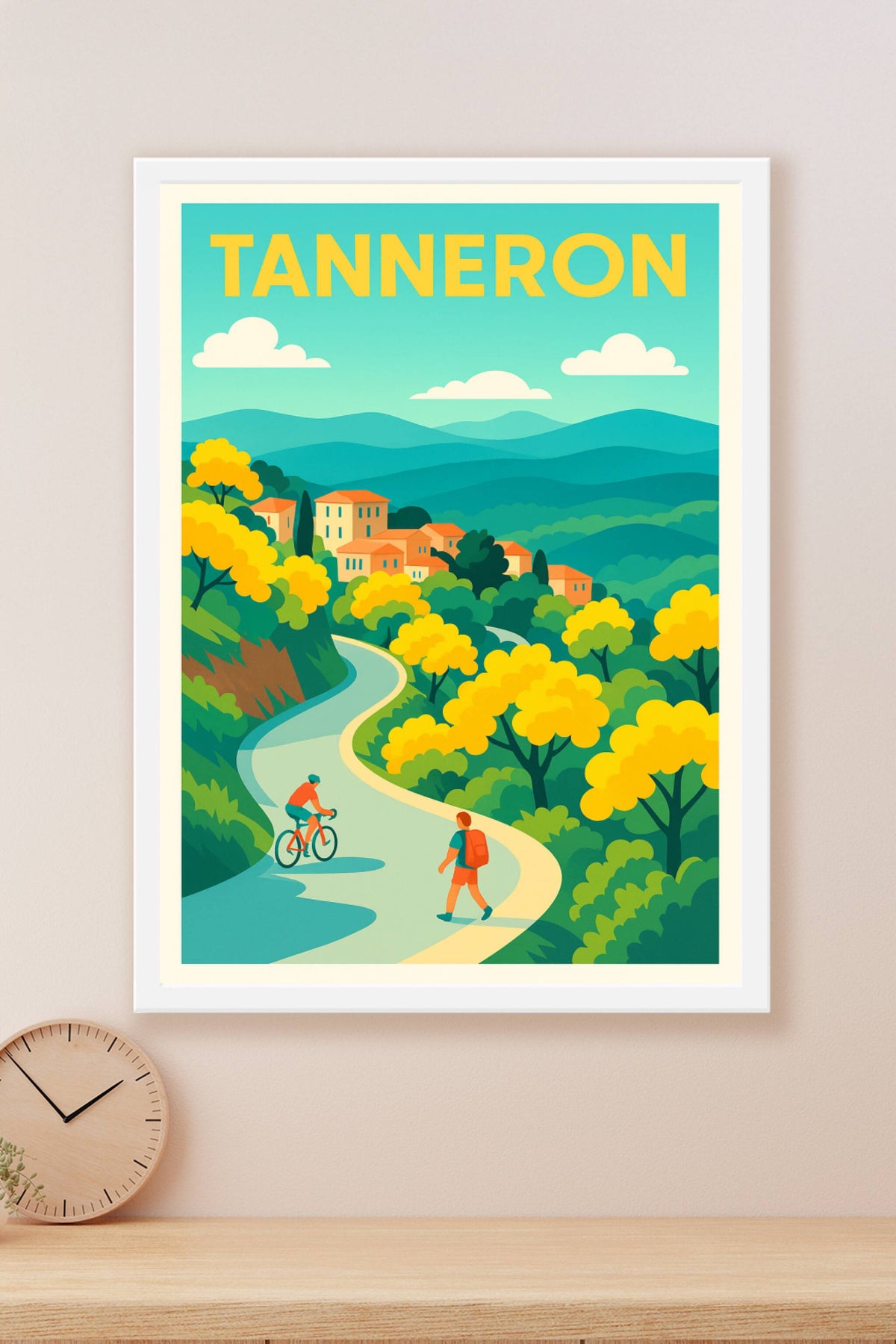 Affiche de Tanneron - Évasion nature entre collines et sentiers