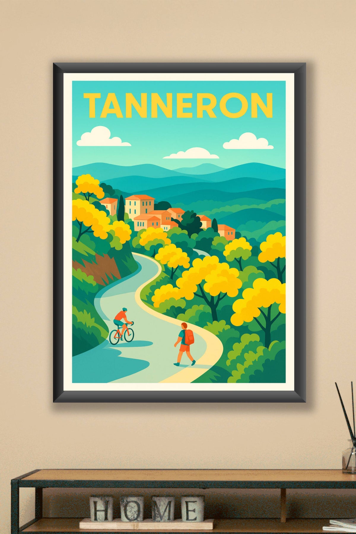 Affiche de Tanneron - Évasion nature entre collines et sentiers