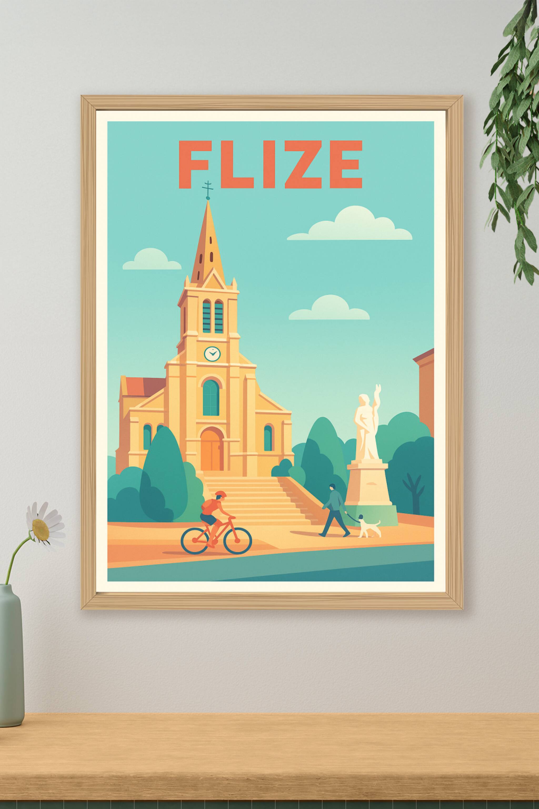 Affiche de Flize - Charme et sérénité au cœur de l'Ardenne