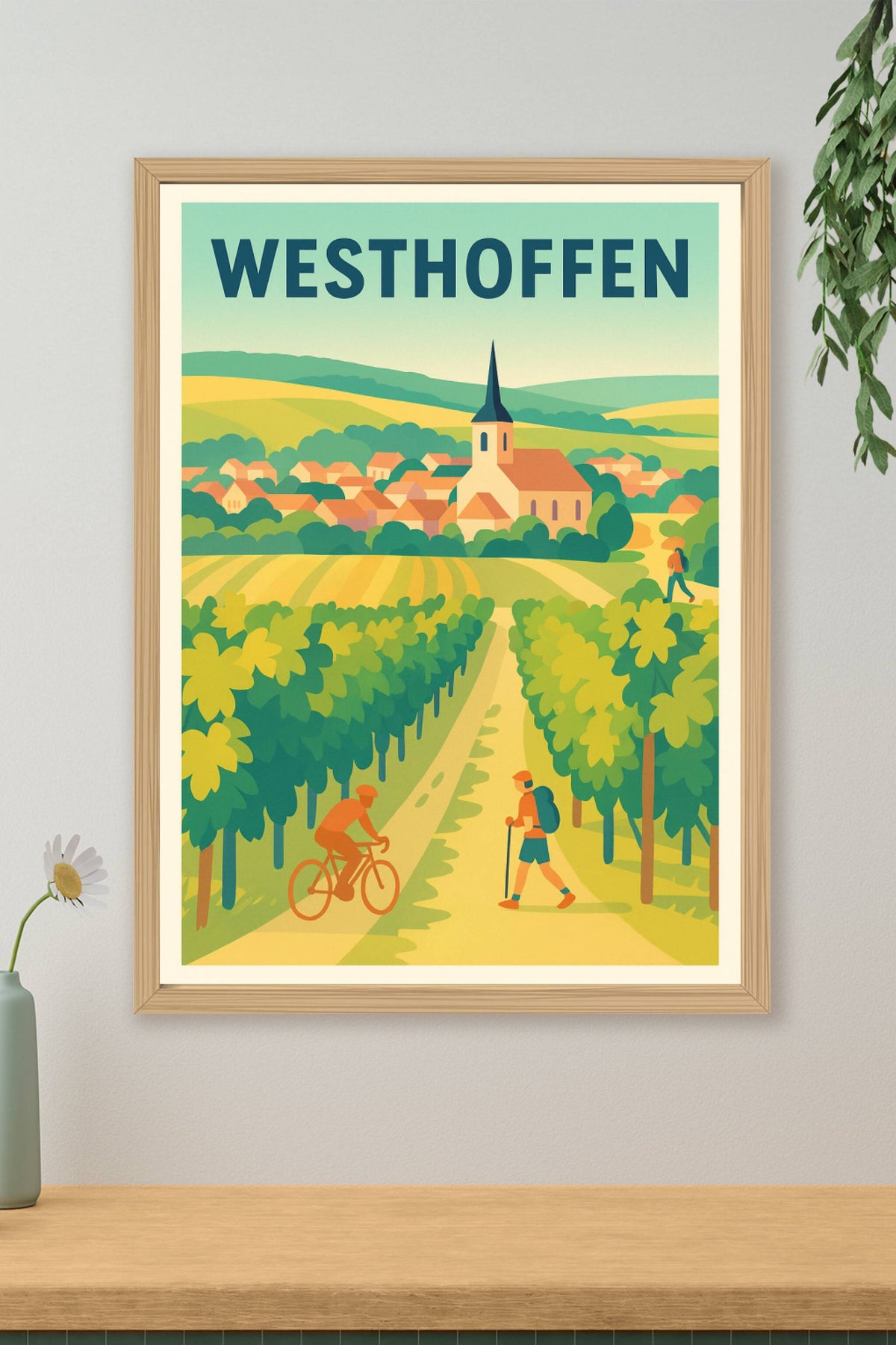 Affiche de Westhoffen - Charme paisible au cœur des vignobles