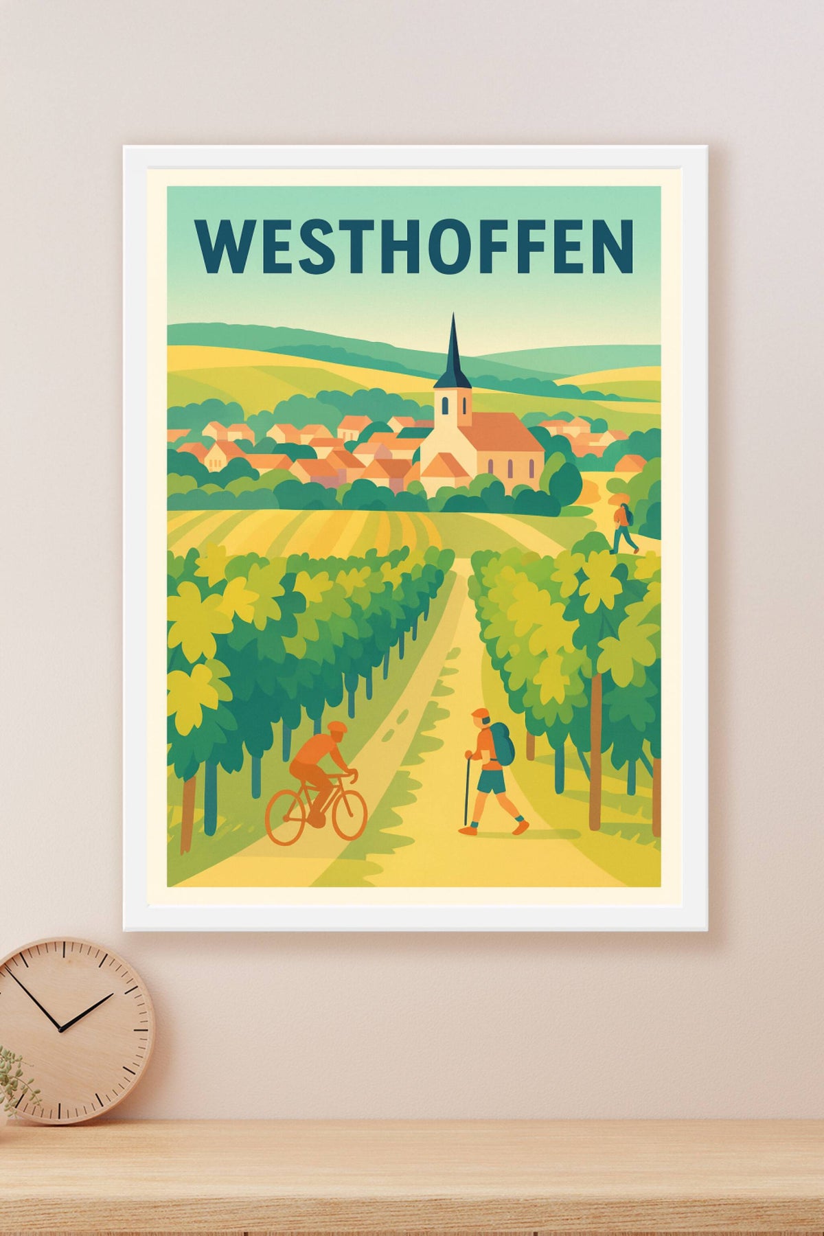 Affiche de Westhoffen - Charme paisible au cœur des vignobles