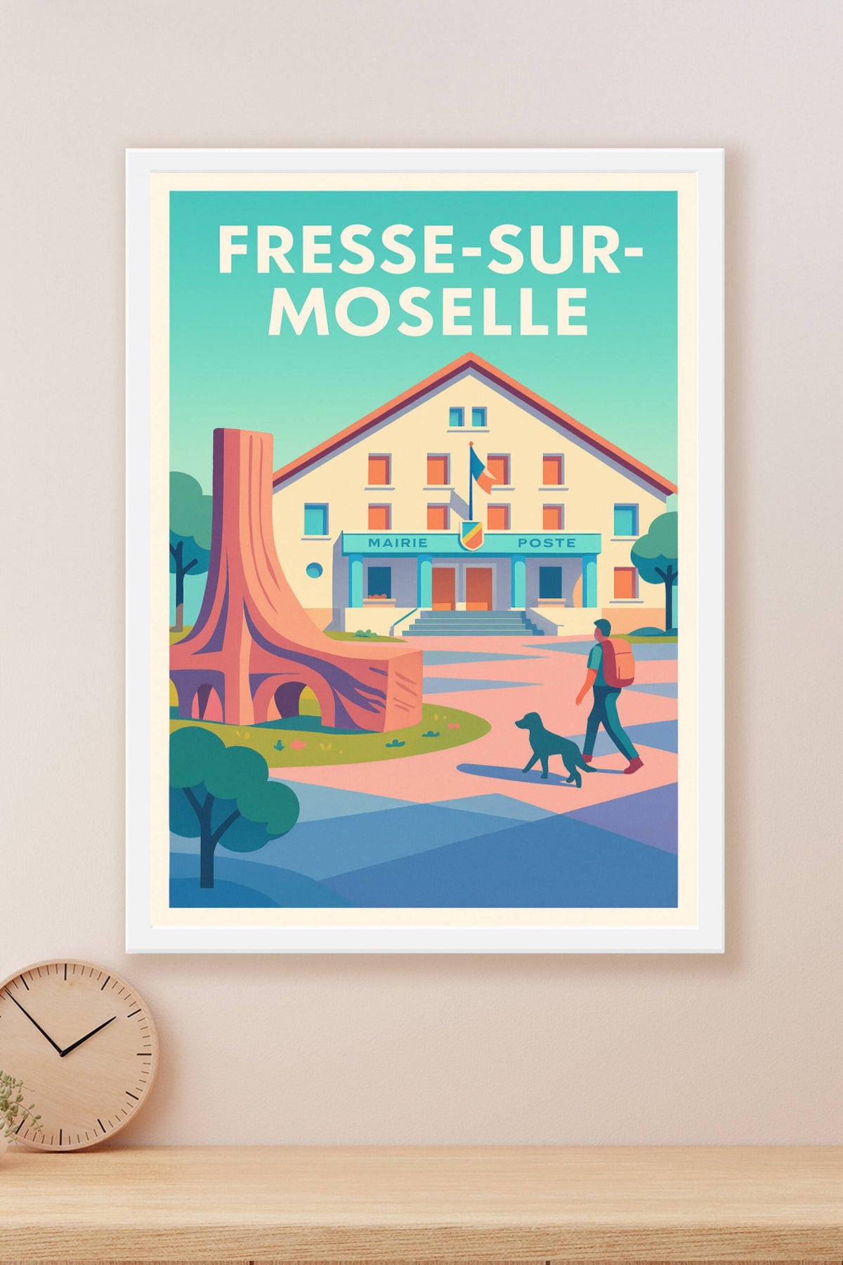 Affiche de Fresse-sur-Moselle - Charme et sérénité au cœur des Vosges