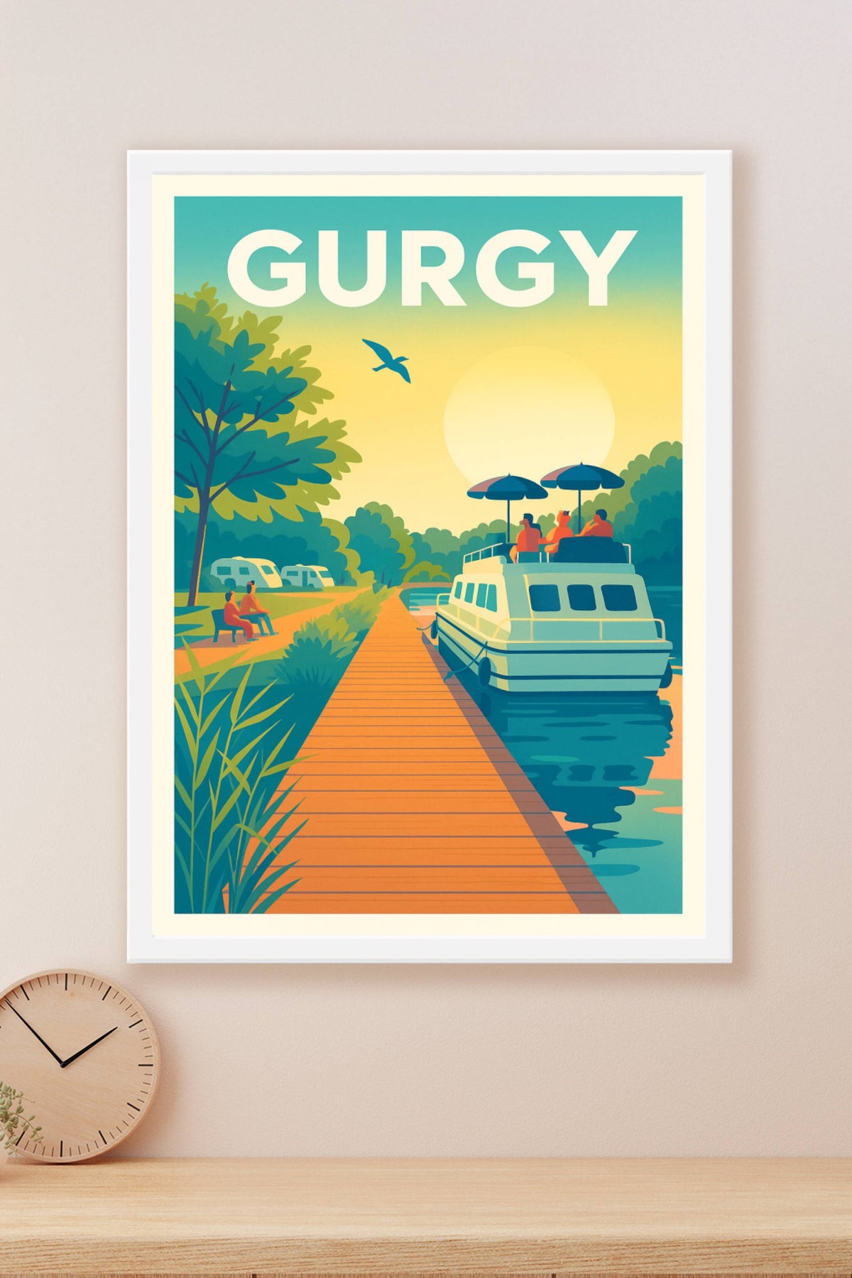 Affiche de Gurgy - Escapade paisible au bord de l'eau