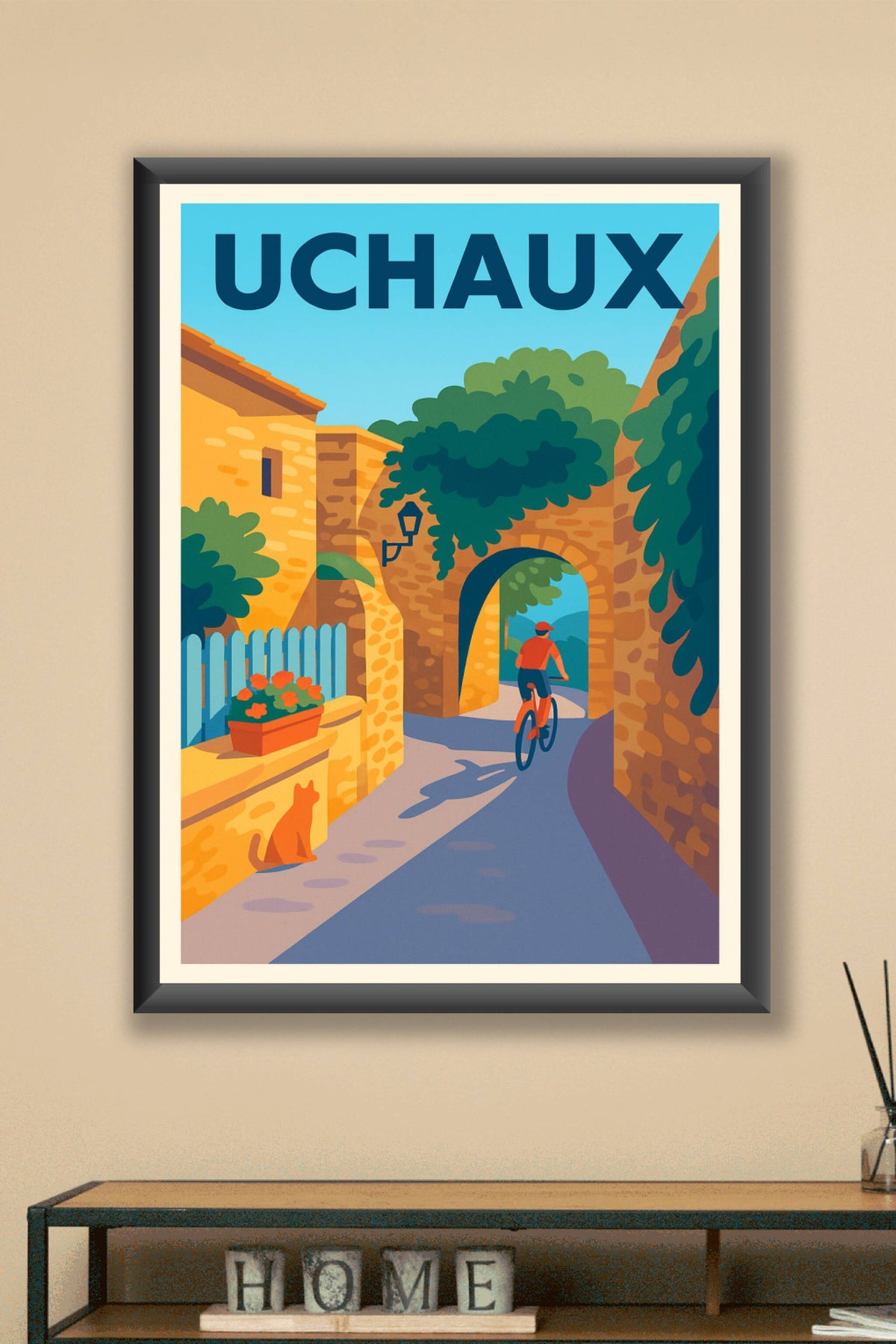 Affiche de Uchaux - Balade pittoresque au cœur du village