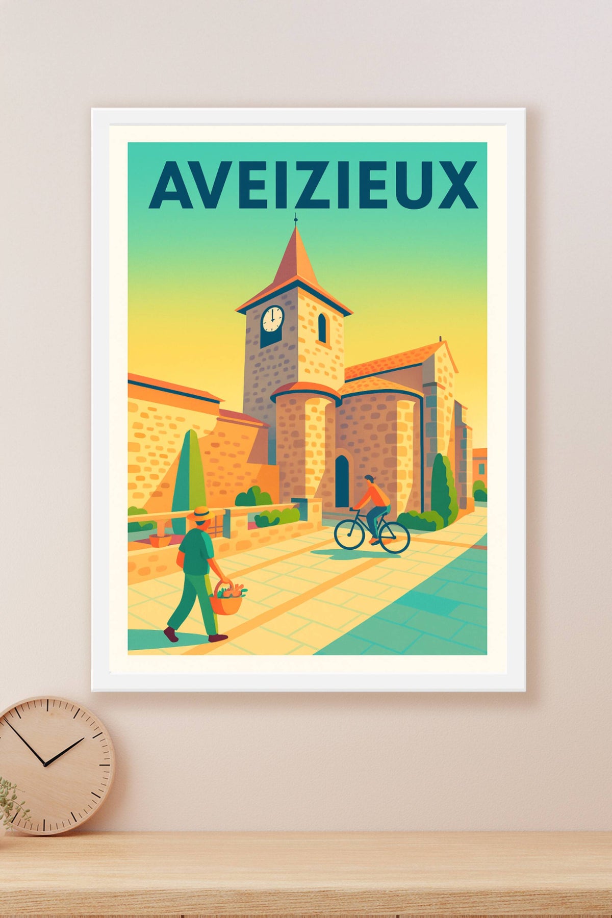 Affiche de Aveizieux - Charme et Sérénité au Cœur du Village