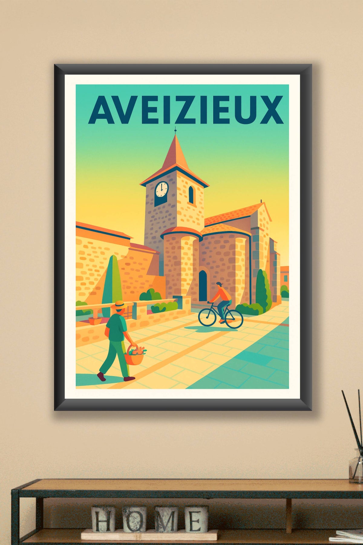 Affiche de Aveizieux - Charme et Sérénité au Cœur du Village