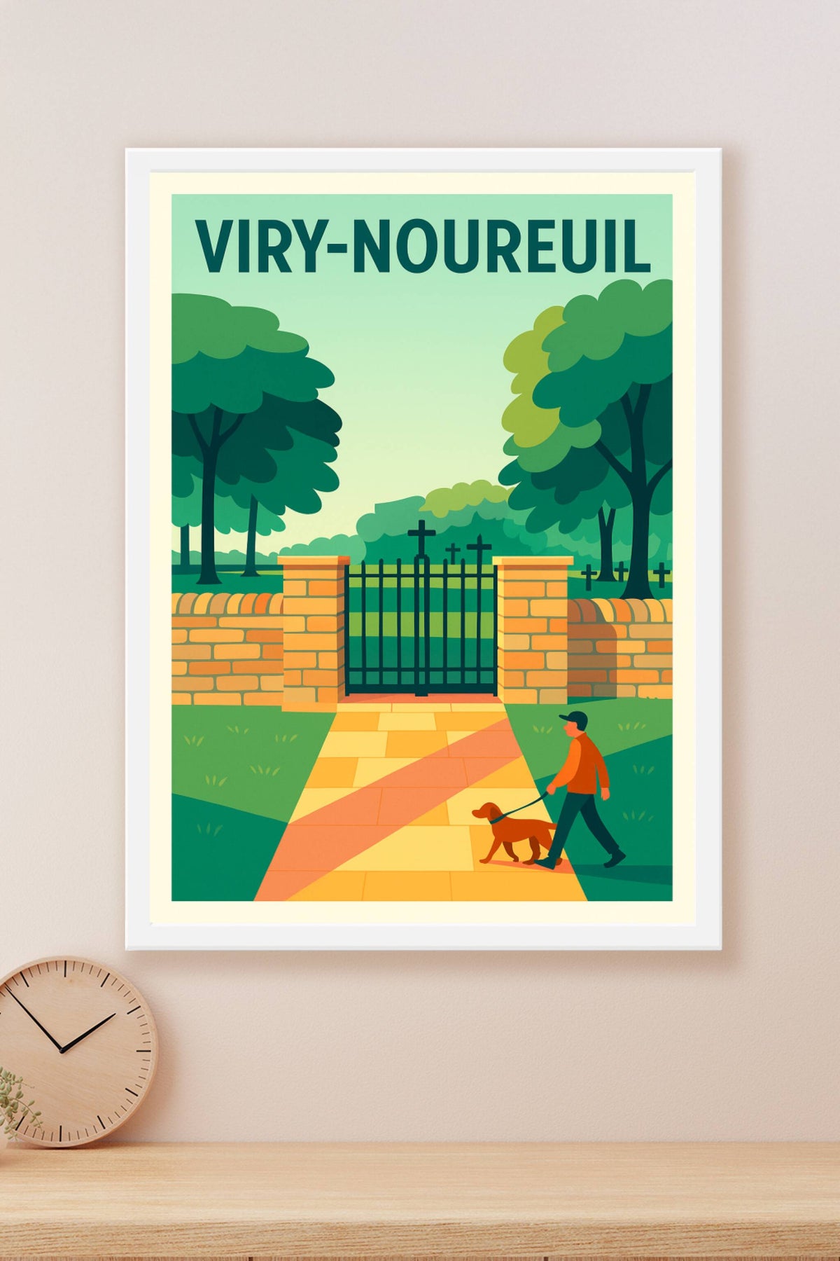 Affiche de Viry-Noureuil - Promenade paisible au cœur de la nature