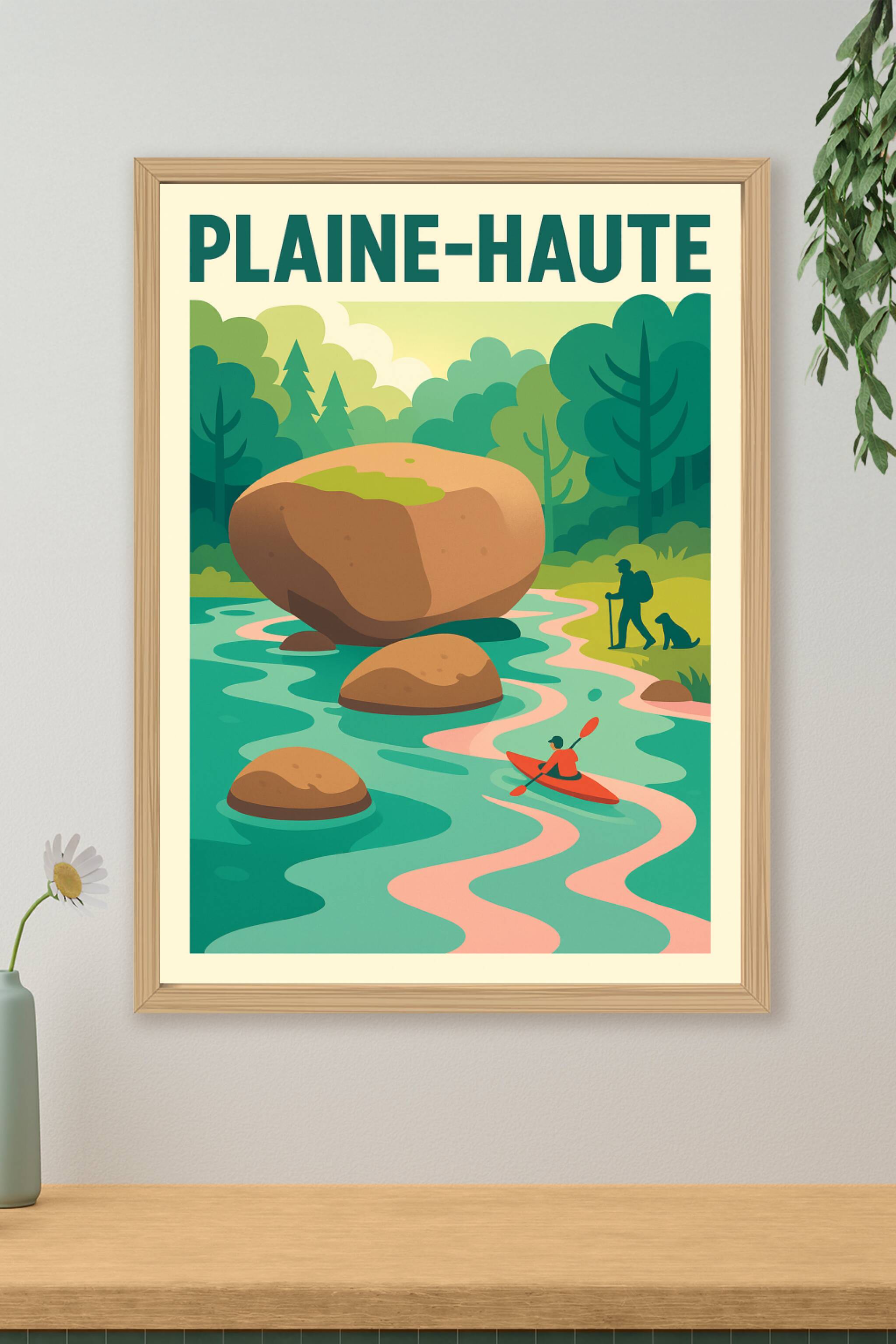 Affiche de Plaine-Haute - Aventure et nature en pleine harmonie