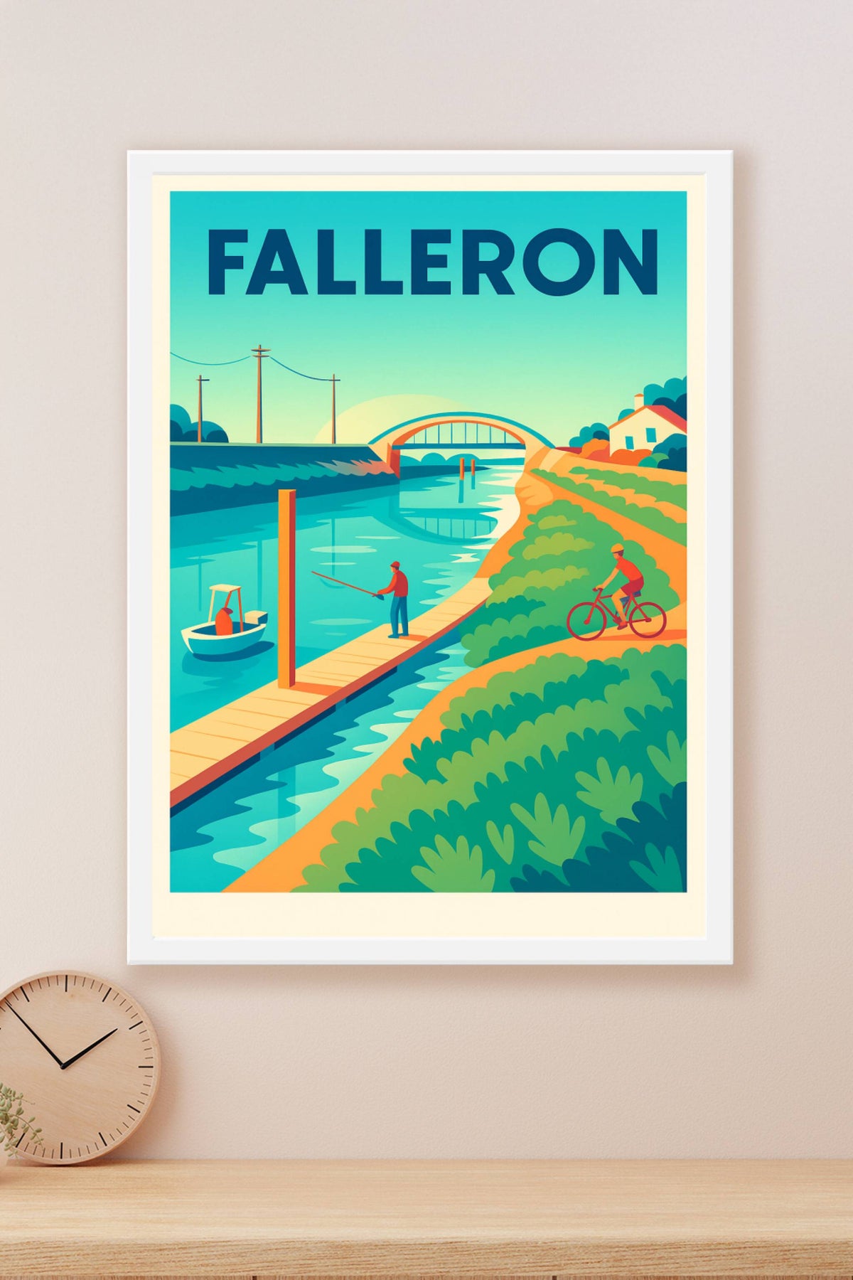Affiche de Falleron - Entre nature et sérénité au fil de l'eau