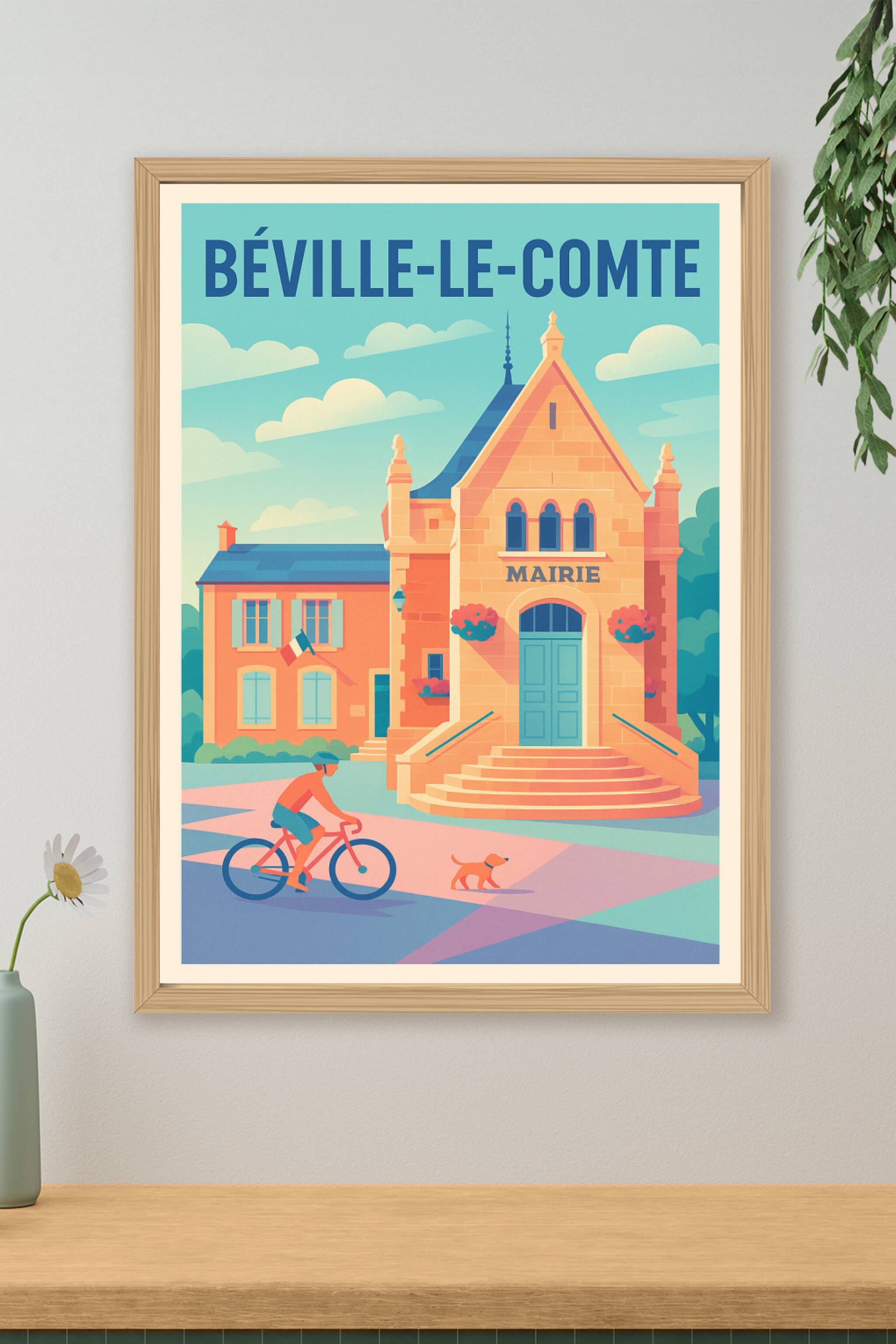 Affiche de Béville-le-Comte - Charme et douceur en mairie