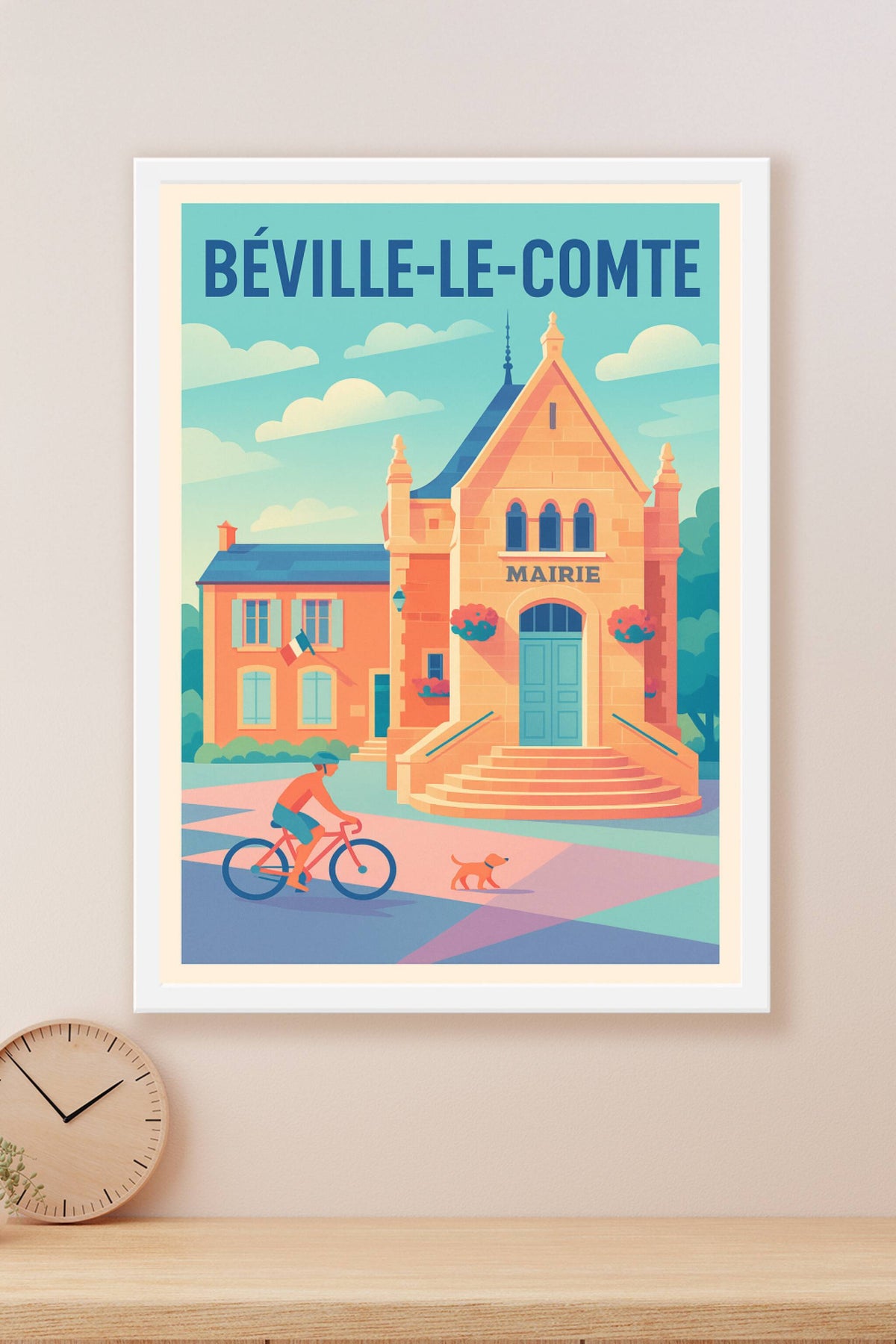 Affiche de Béville-le-Comte - Charme et douceur en mairie