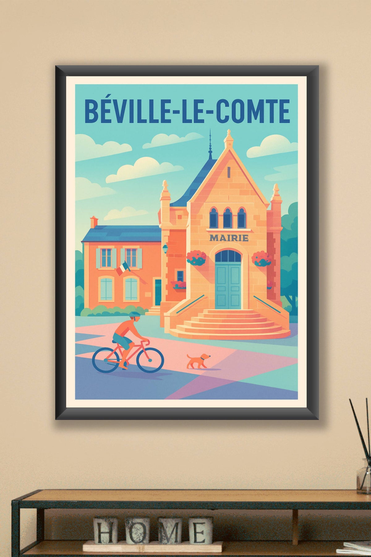 Affiche de Béville-le-Comte - Charme et douceur en mairie