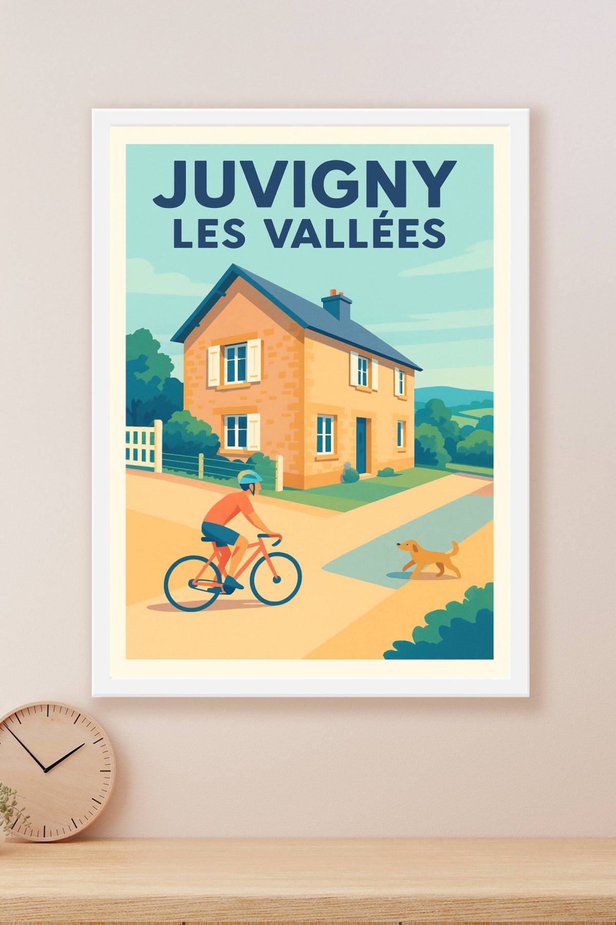 Affiche de Juvigny les Vallées - Vie paisible au cœur de la nature