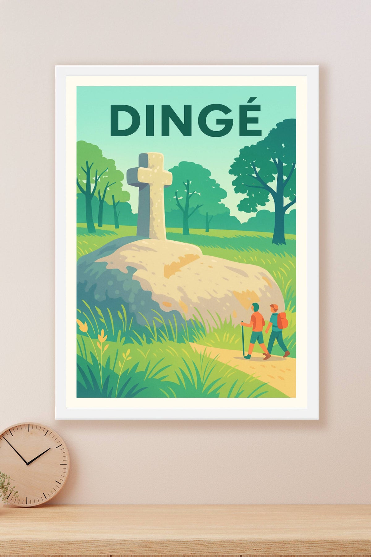 Affiche de Dingé - Escapade nature et patrimoine