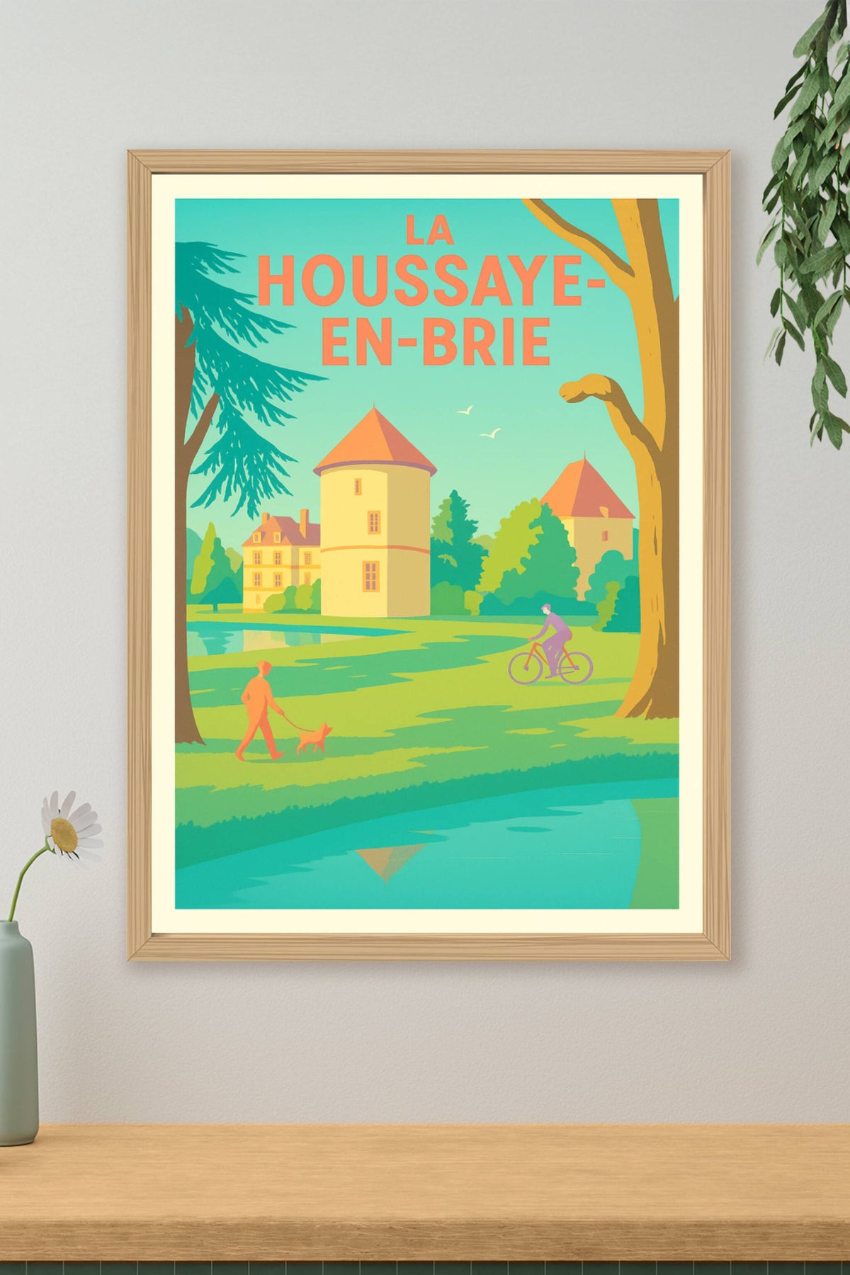 Affiche de La Houssaye-en-Brie - Évasion bucolique au cœur de la Brie