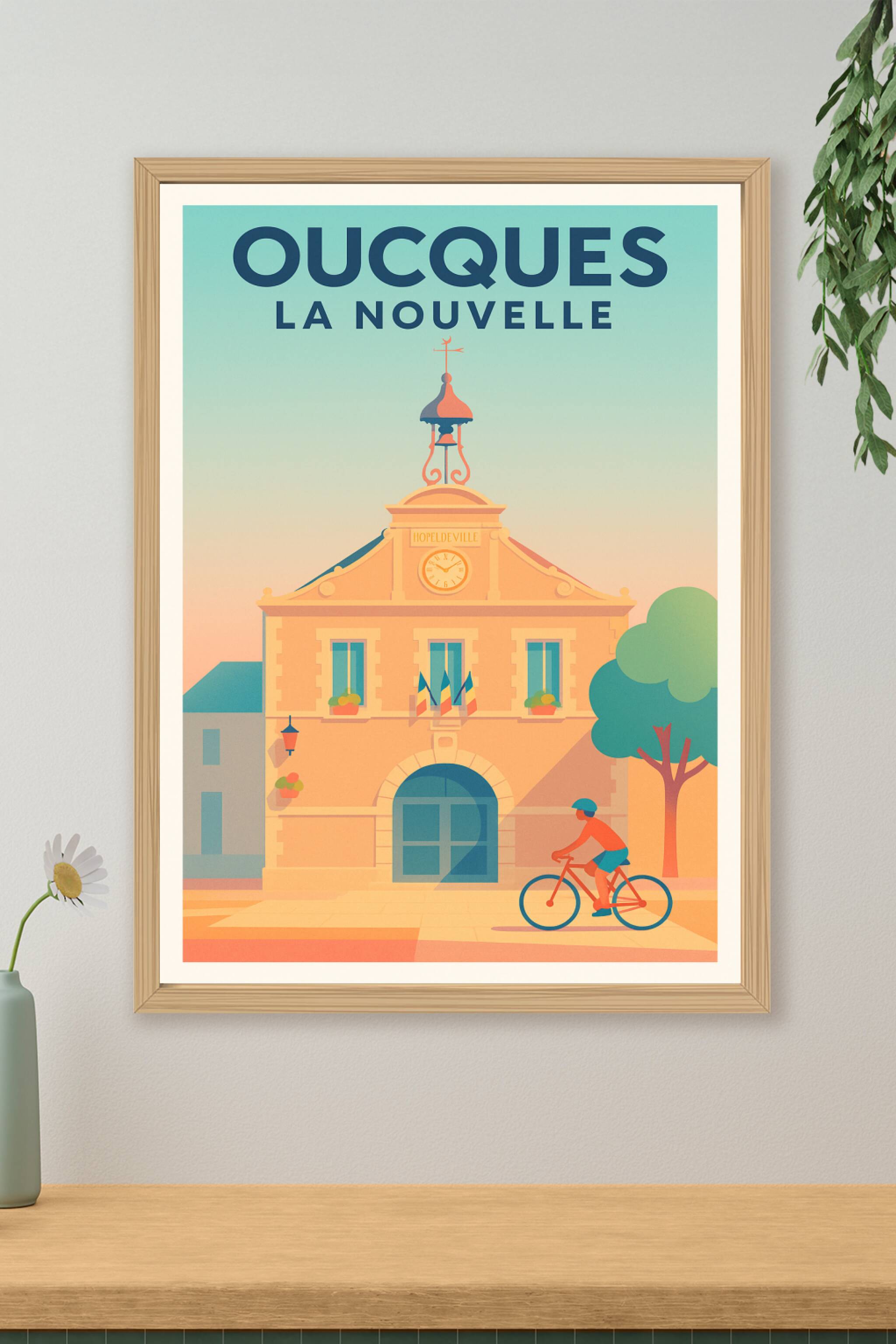 Affiche de Oucques La Nouvelle - Charme et tranquillité à portée de main