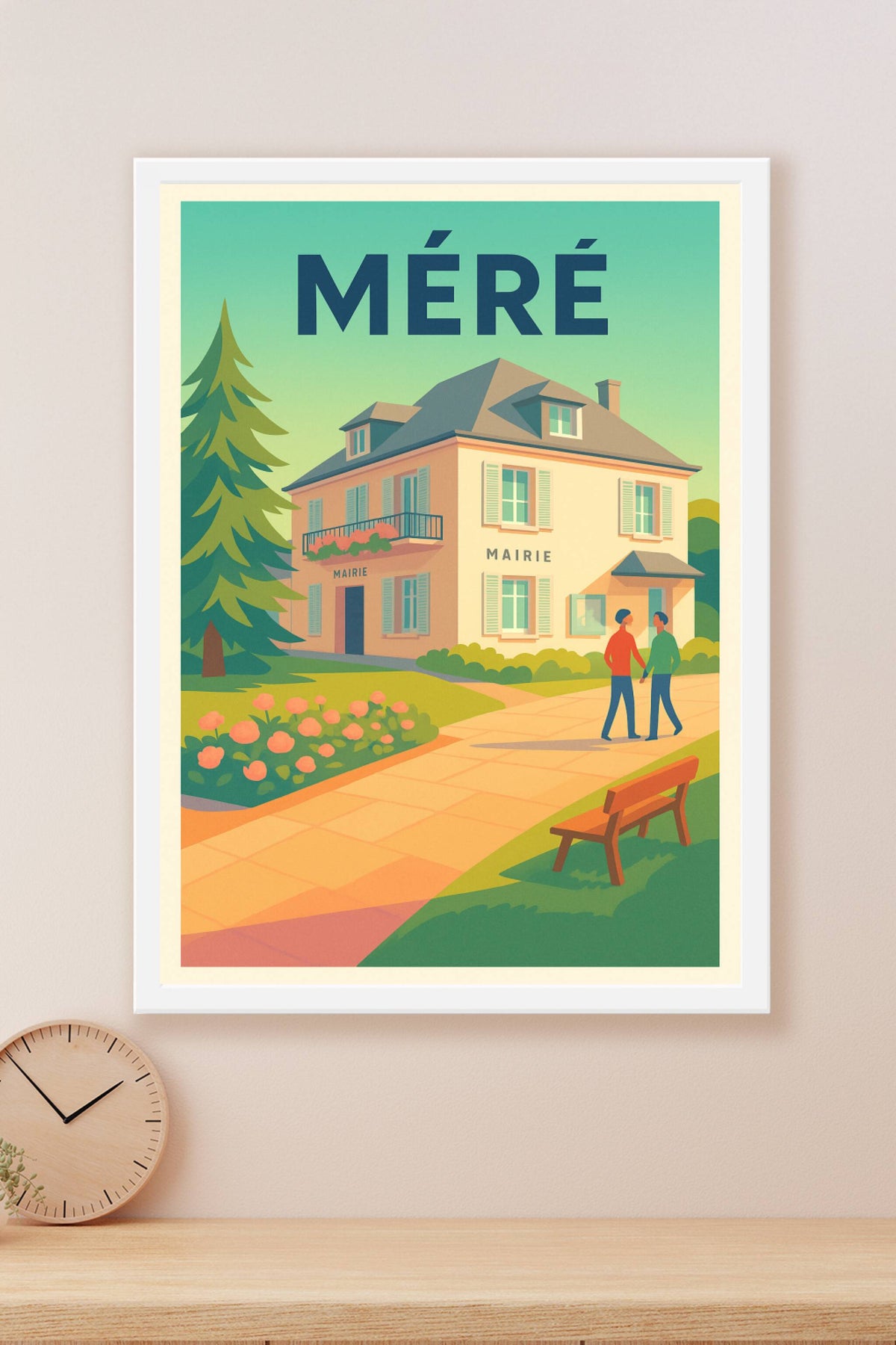 Affiche de Méré - Charme et sérénité au cœur du village