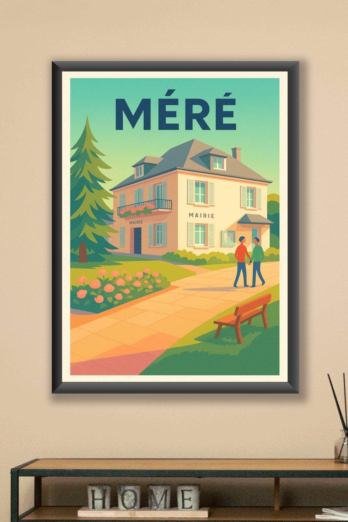 Affiche de Méré - Charme et sérénité au cœur du village