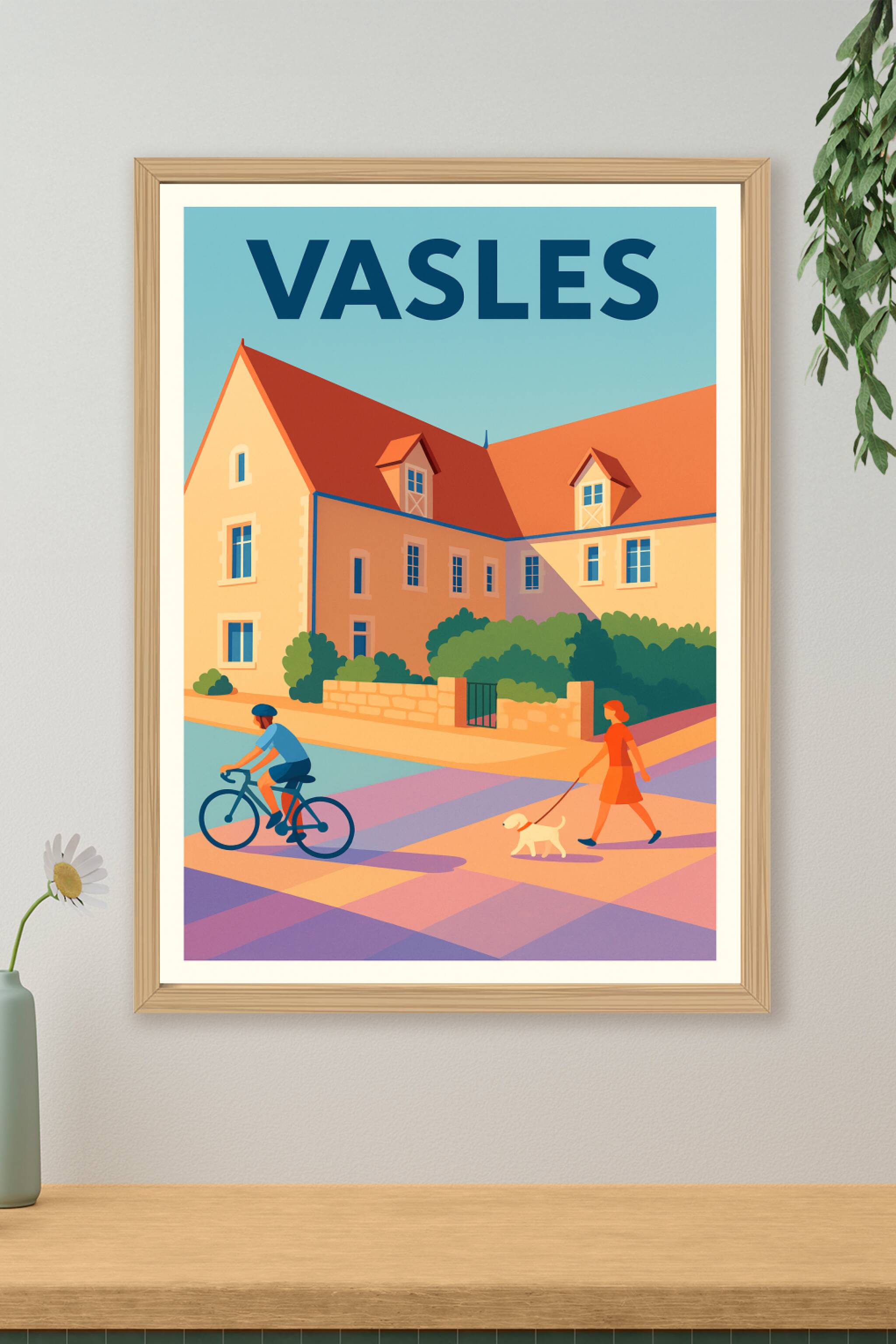 Affiche de Vasles - Charmante douceur de vie en Nouvelle-Aquitaine