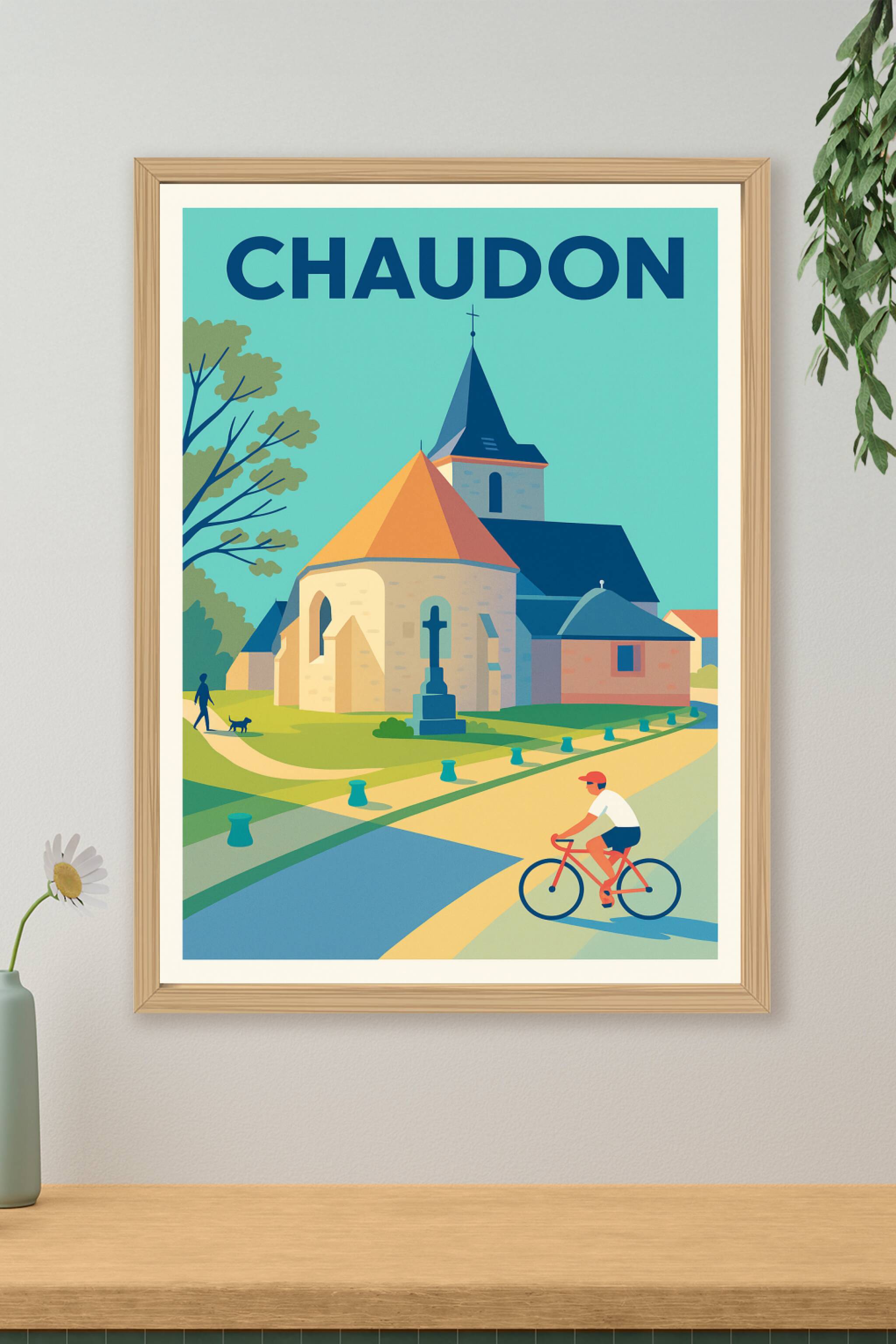 Affiche de Chaudon - Un coin paisible au cœur de la campagne