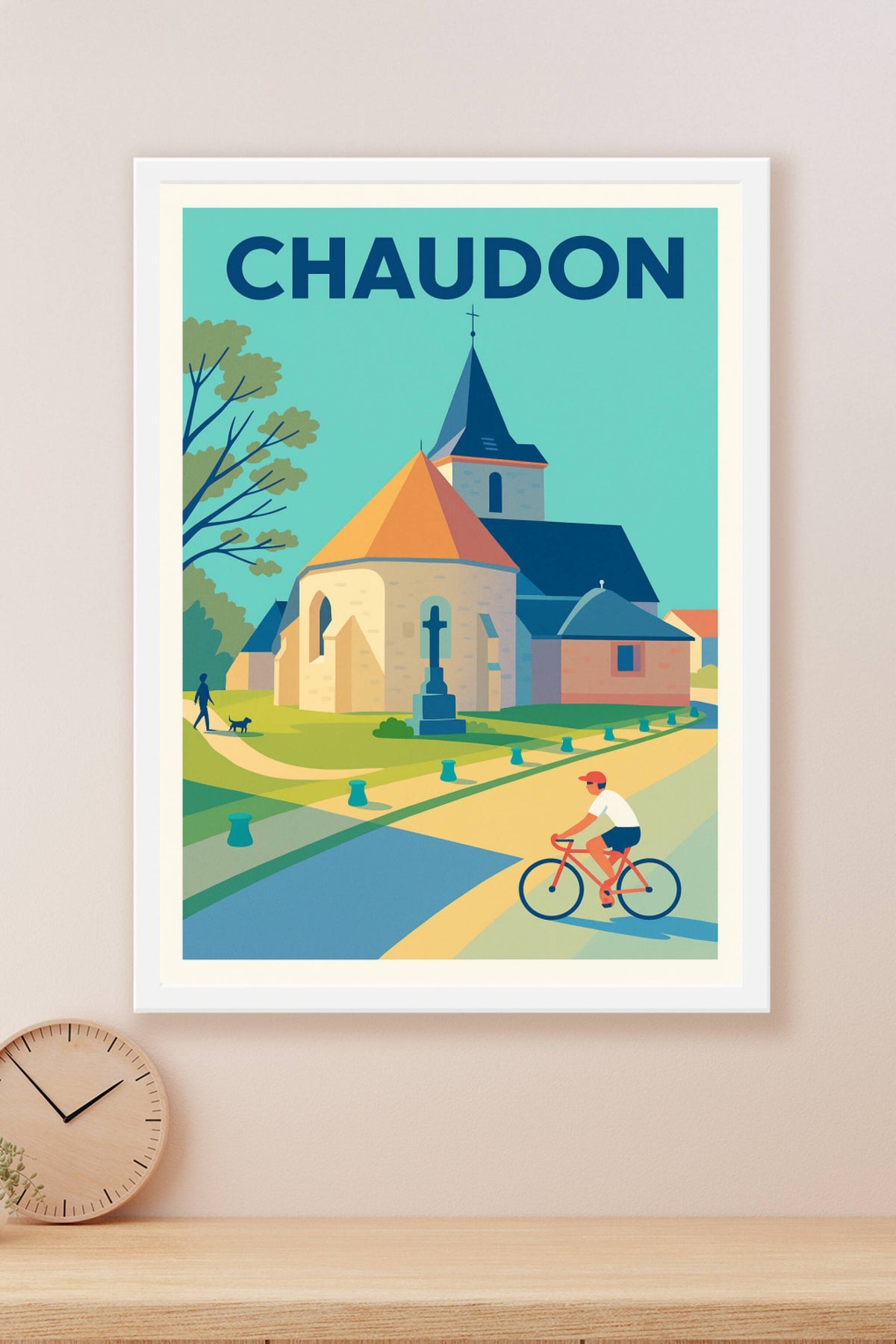 Affiche de Chaudon - Un coin paisible au cœur de la campagne