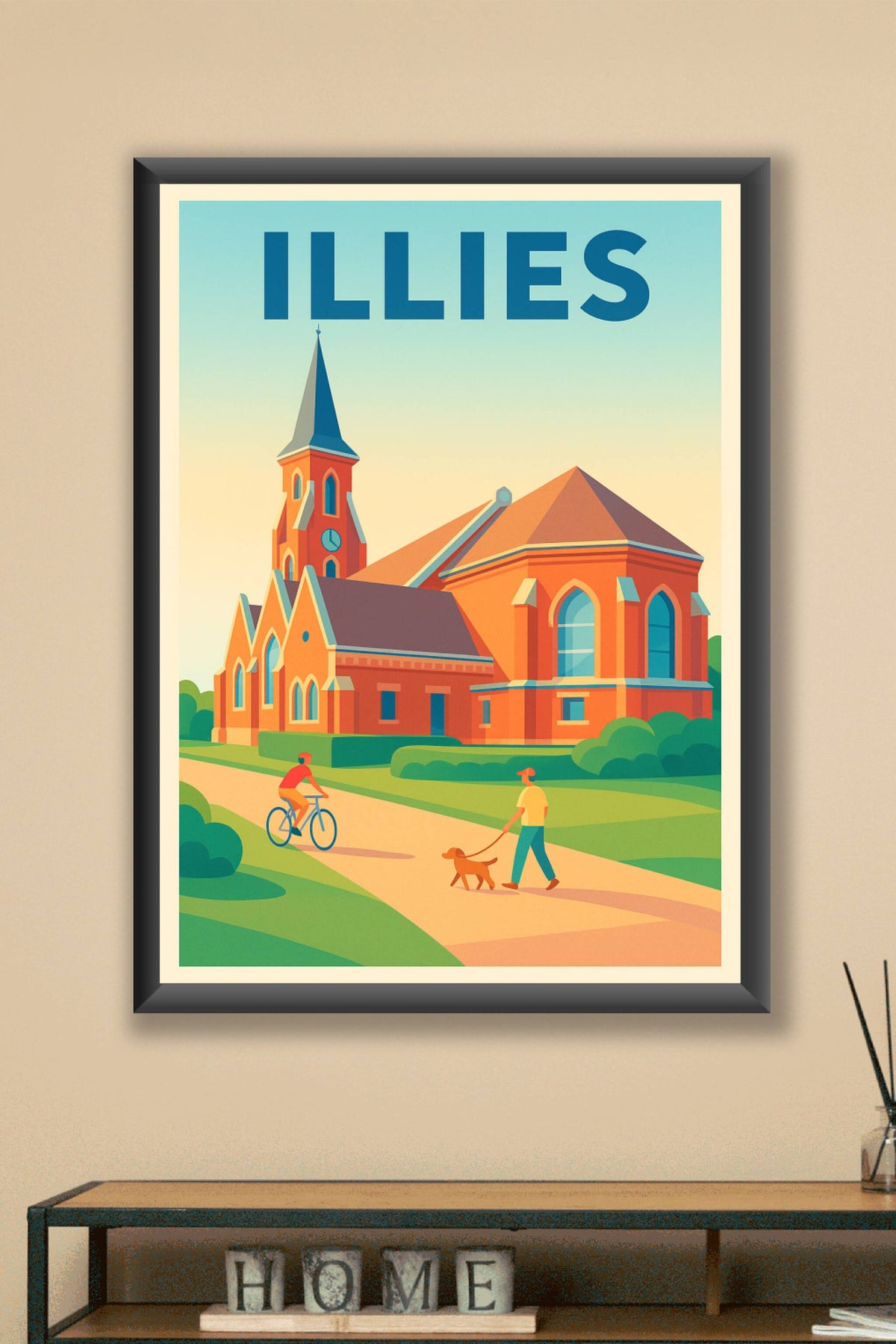Affiche de Illies - Charme et sérénité au cœur de la nature
