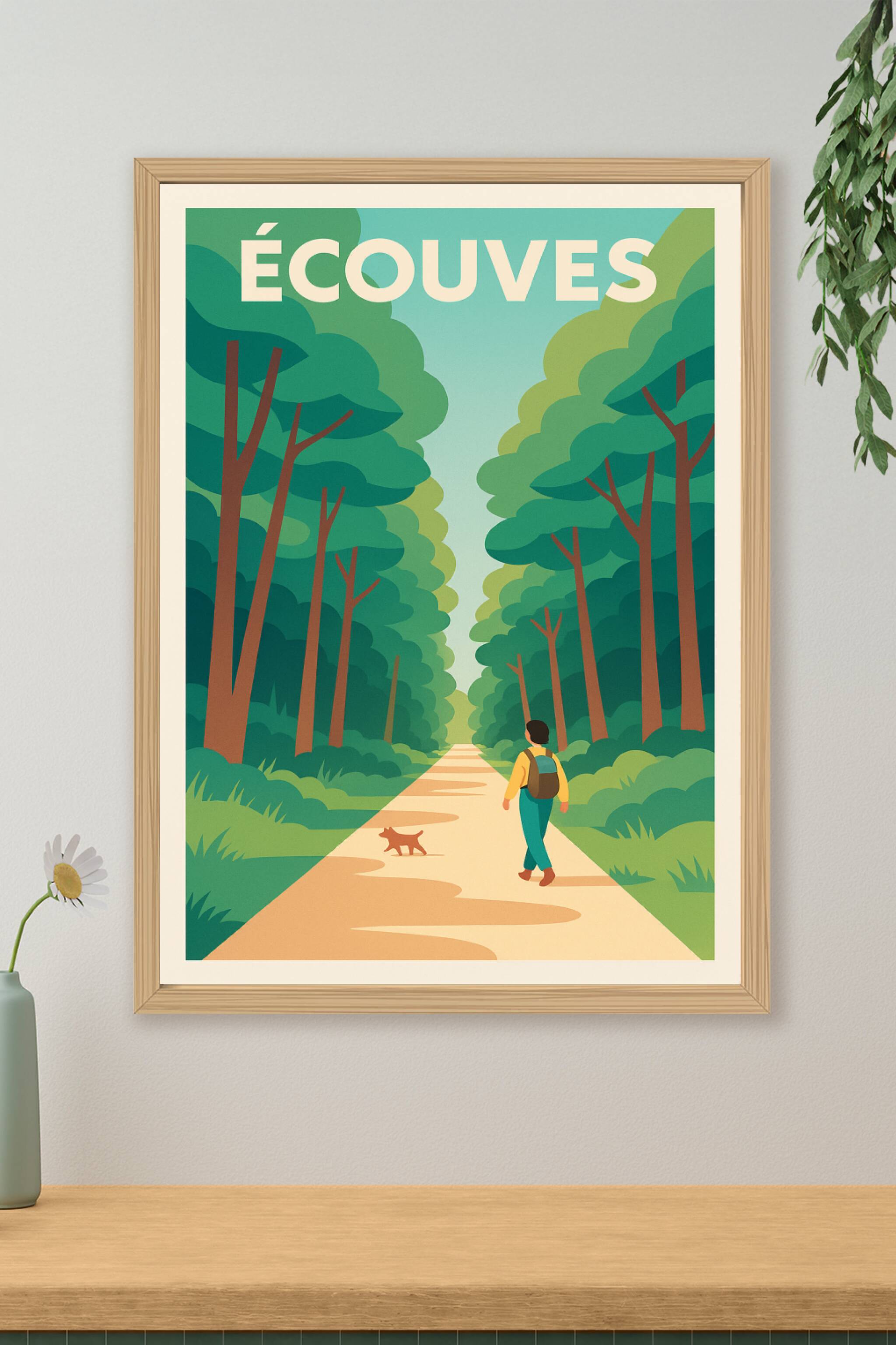 Affiche de Écouves - Promenade en pleine nature