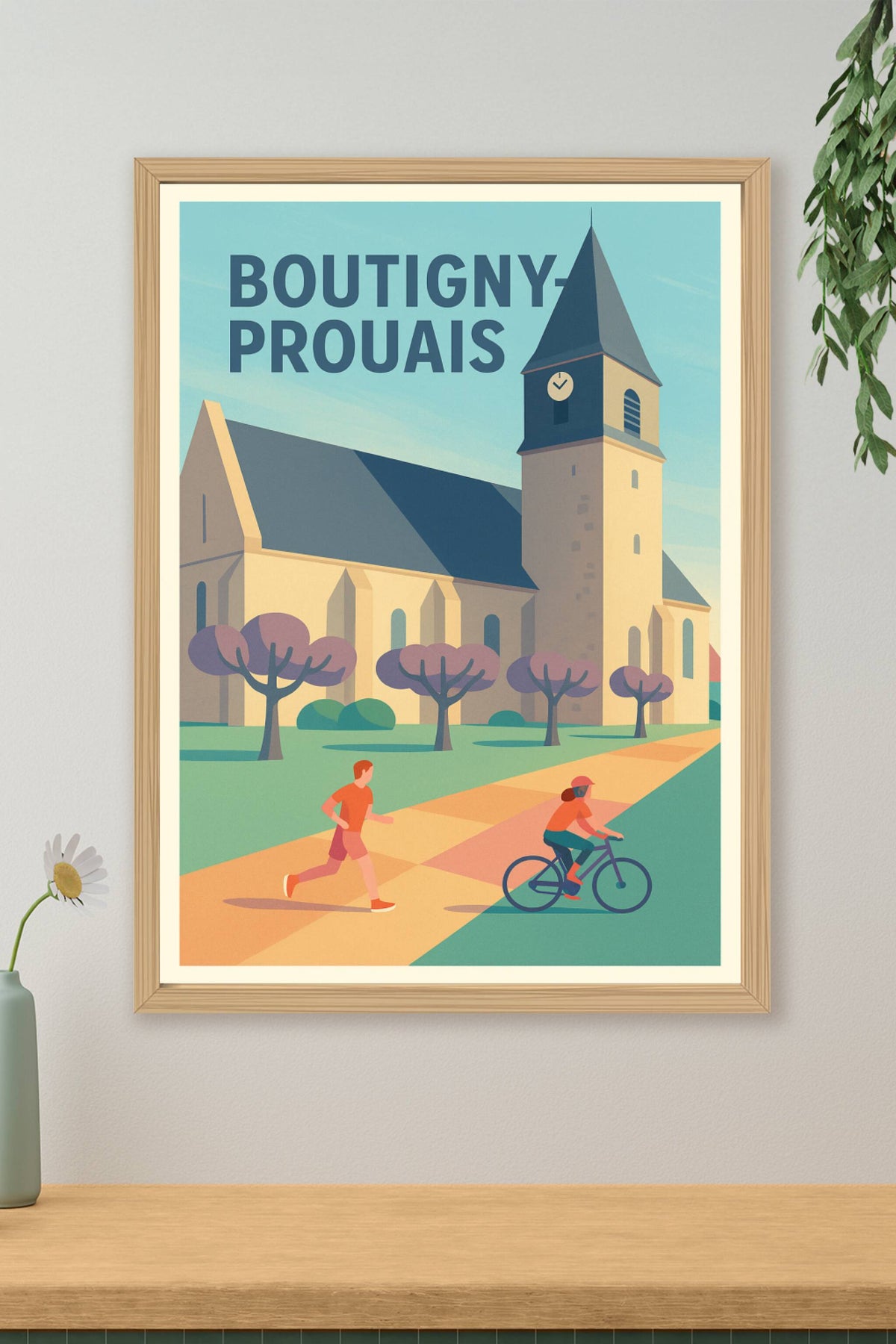 Affiche de Boutigny-Prouais - Charme paisible et patrimoine local