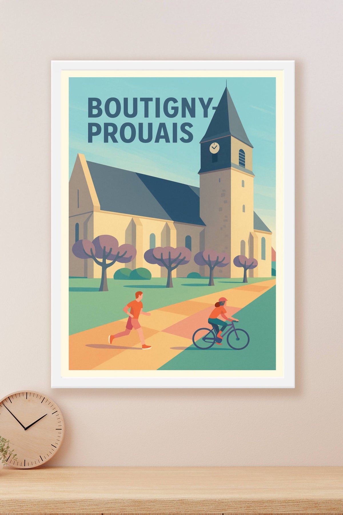 Affiche de Boutigny-Prouais - Charme paisible et patrimoine local