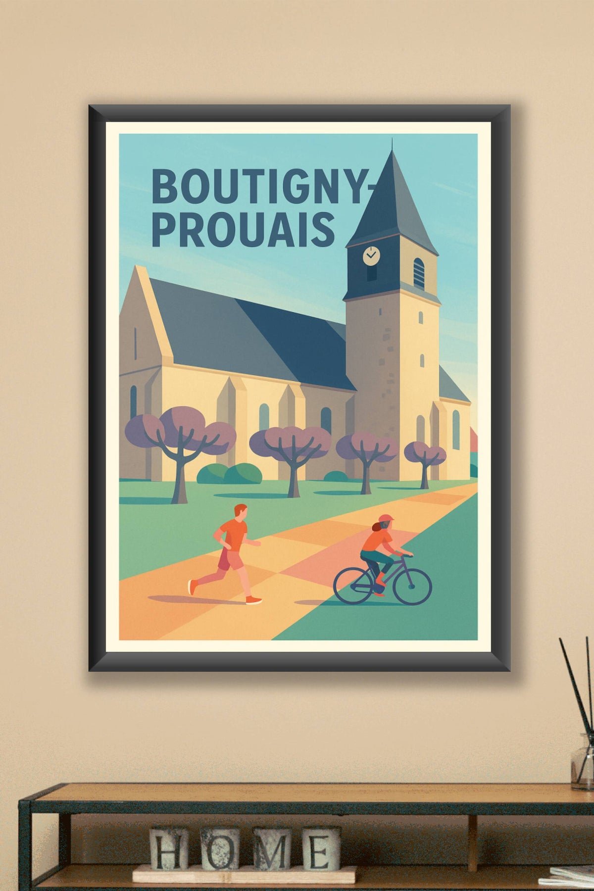 Affiche de Boutigny-Prouais - Charme paisible et patrimoine local