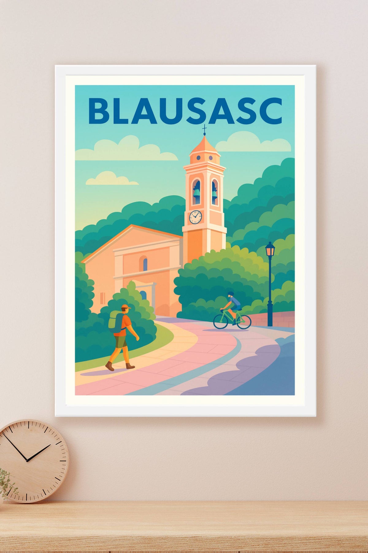 Affiche de Blausasc - Charme doux au coeur de la Provence