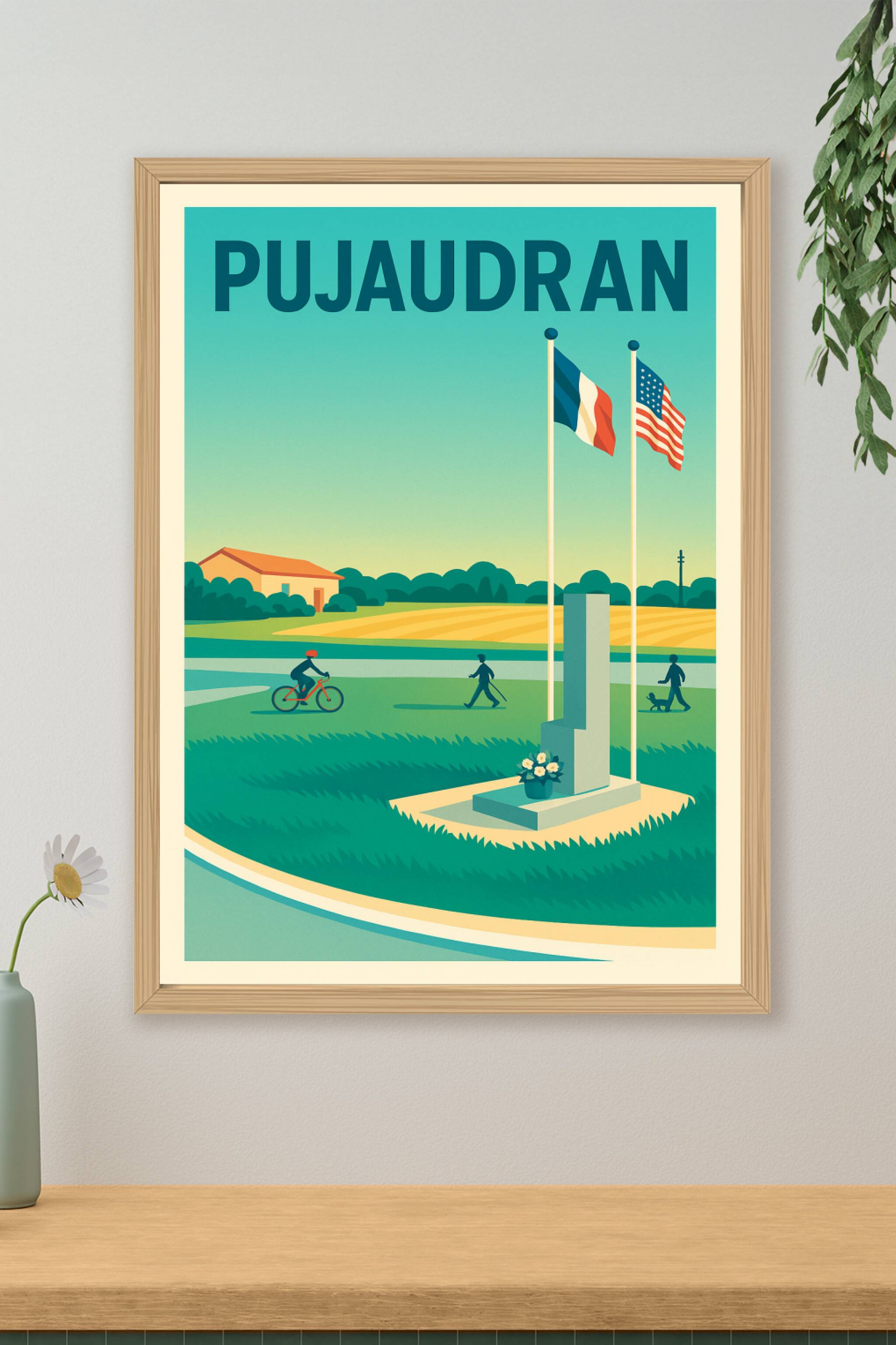 Affiche de Pujaudran - Charme rural et sérénité partagée