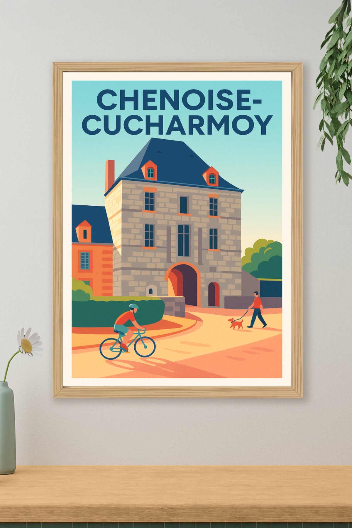 Affiche de Chenoise-Cucharmoy - Charme et sérénité à chaque coin de rue