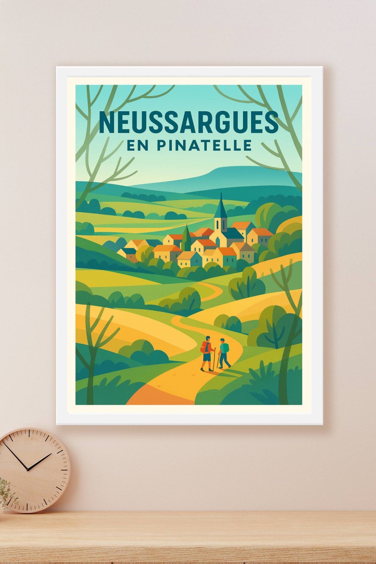 Affiche de Neussargues en Pinatelle - Échappée bucolique au cœur de la nature