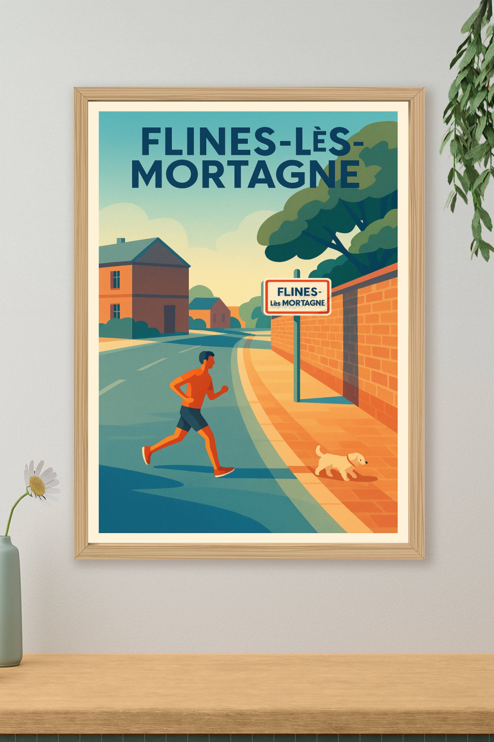 Affiche de Flines-lès-Mortagne - L'échappée belle au quotidien