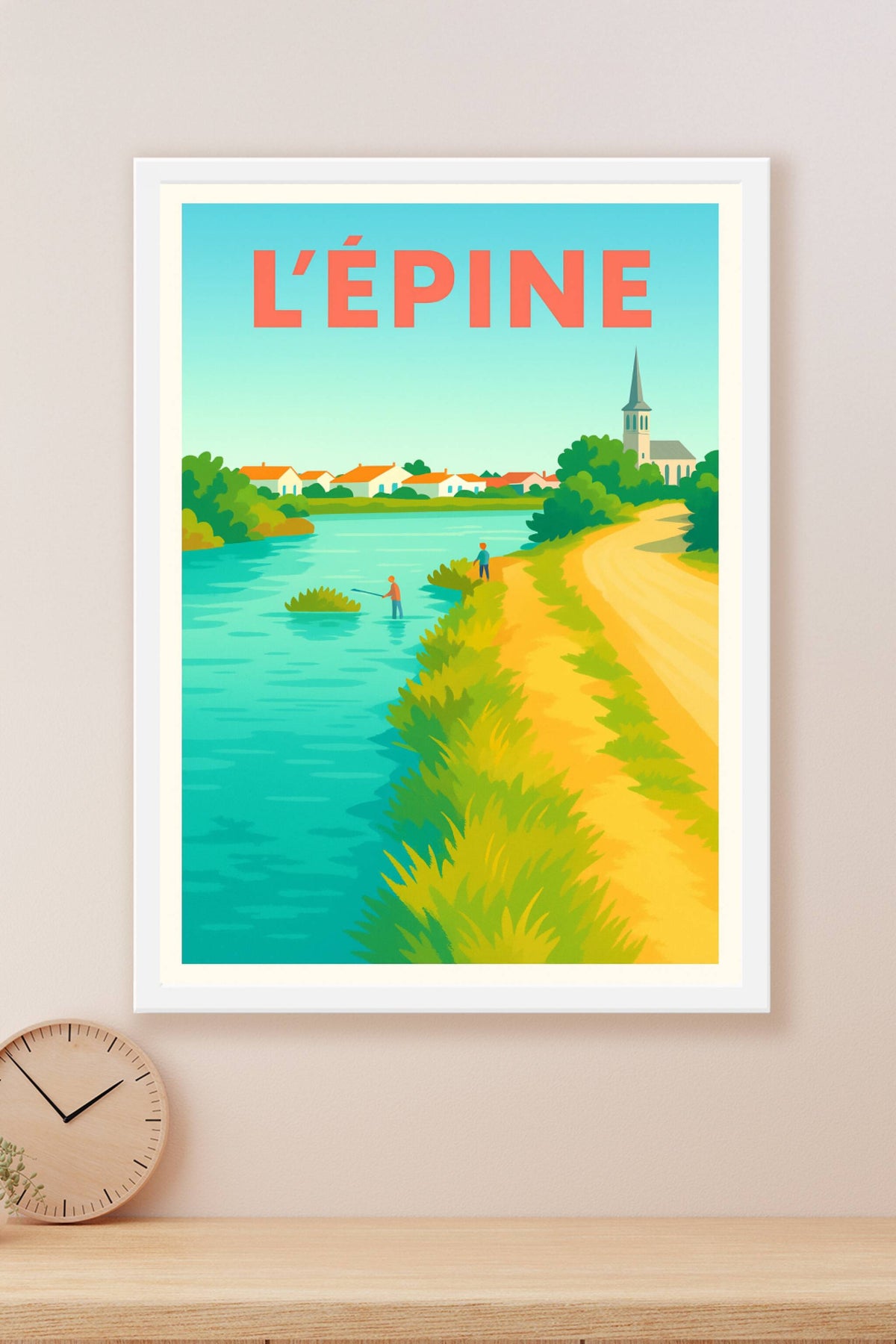 Affiche de L'Épine - Un havre de paix au bord de l'eau