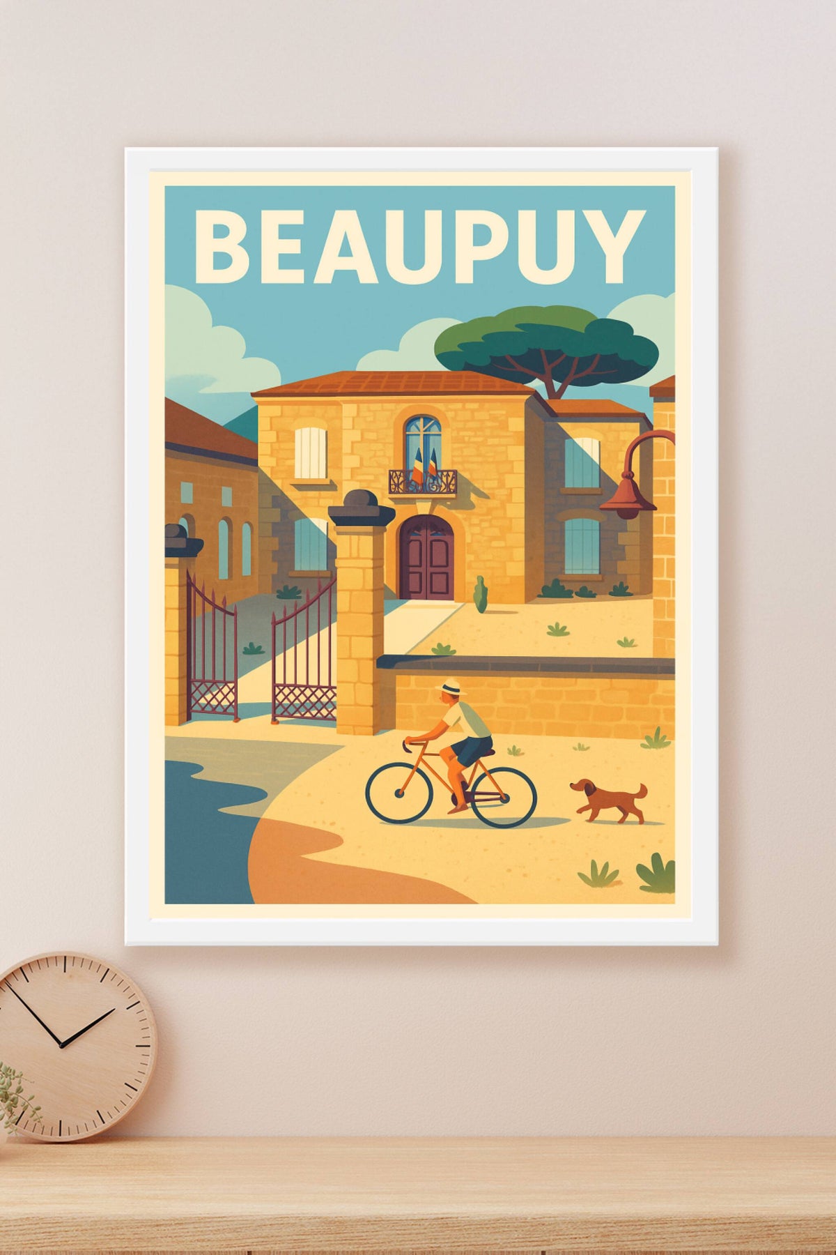 Affiche de Beaupuy - Douceur de vivre en Provence