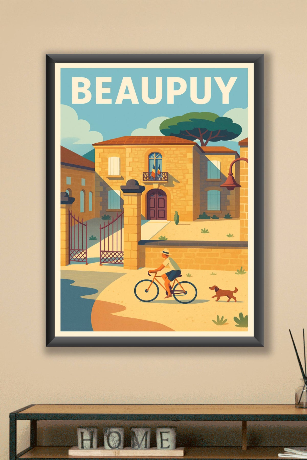 Affiche de Beaupuy - Douceur de vivre en Provence