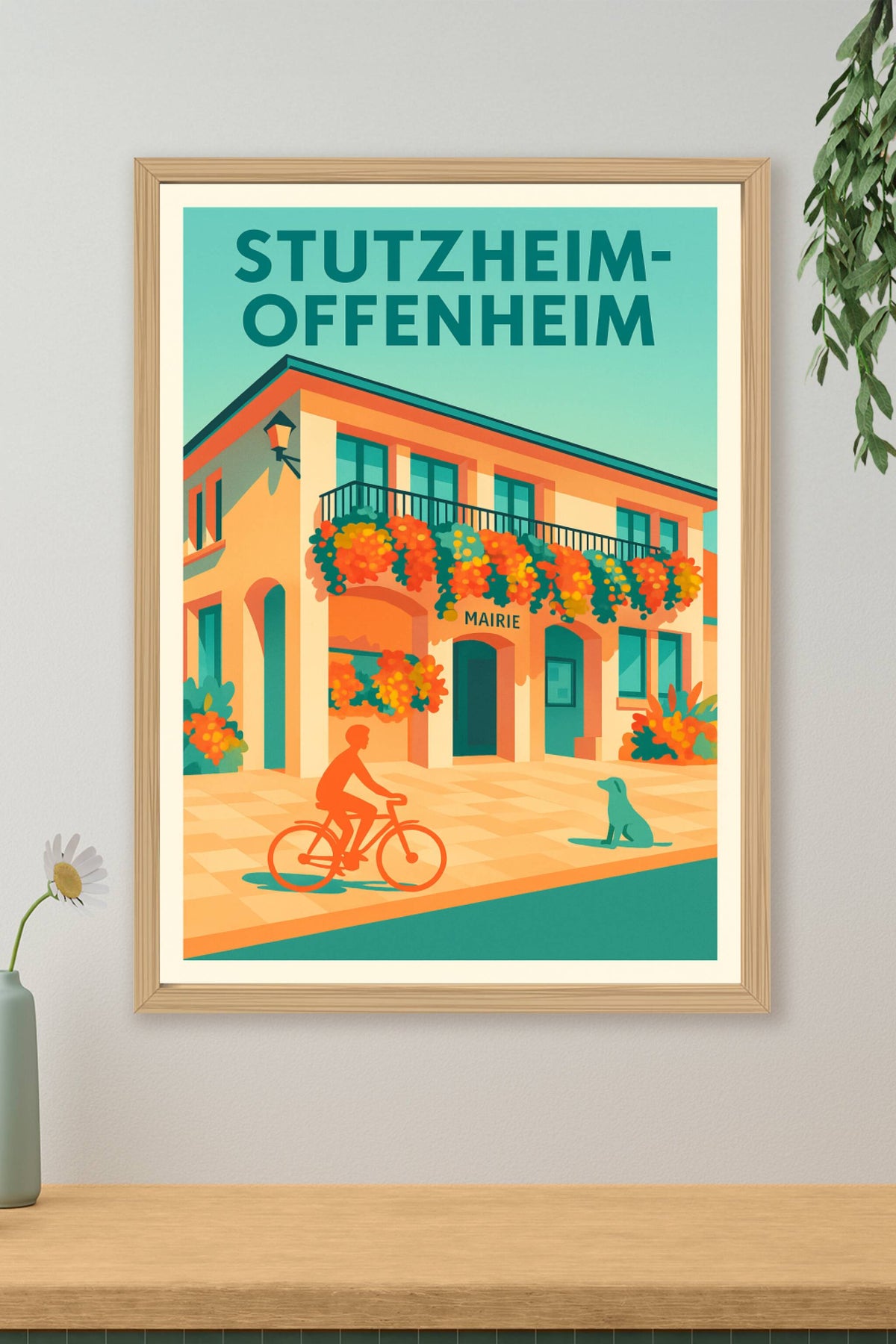 Affiche de Stutzheim-Offenheim - Un charme tranquille en Alsace