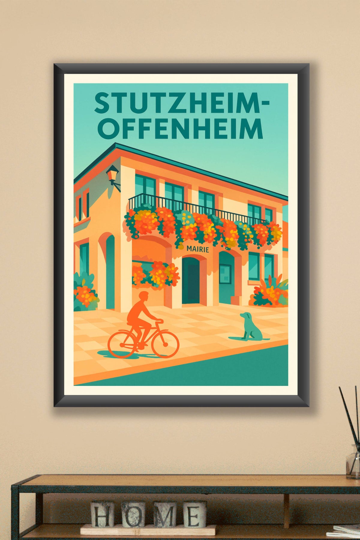 Affiche de Stutzheim-Offenheim - Un charme tranquille en Alsace