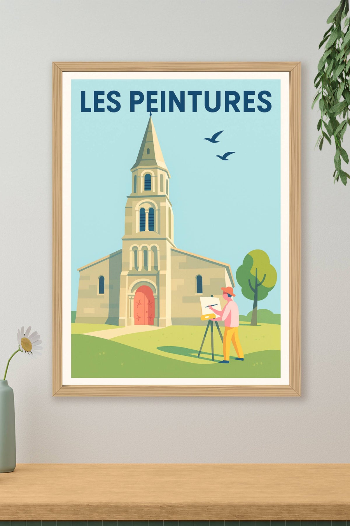 Affiche de Les Peintures - Charmante Évasion Artistique