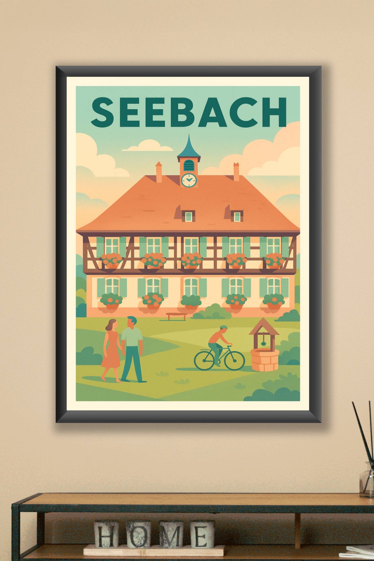 Affiche de Seebach - Charme et douceur de vie à l'alsacienne