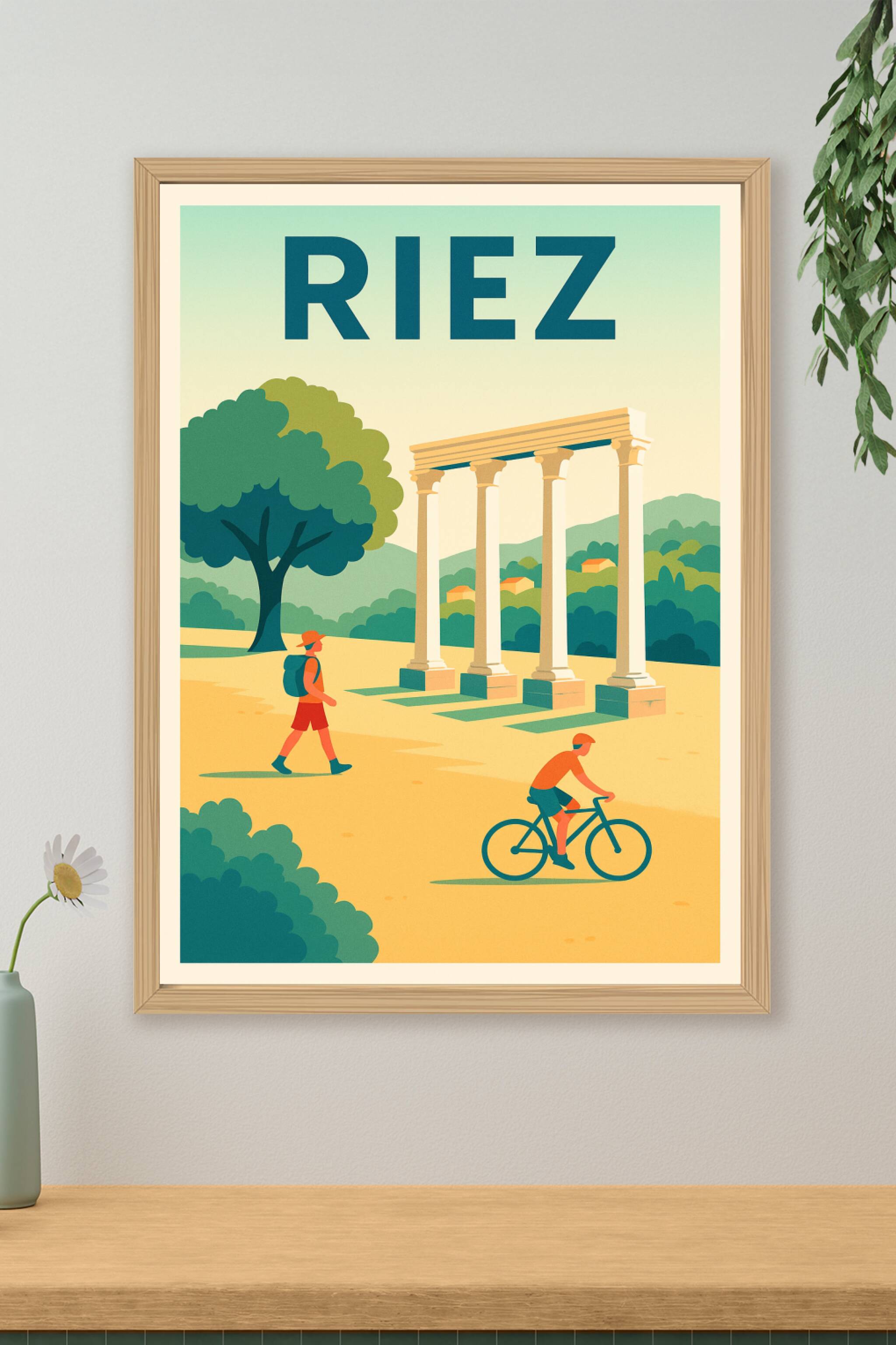Affiche de Riez - Évasion et découverte au cœur de l'histoire