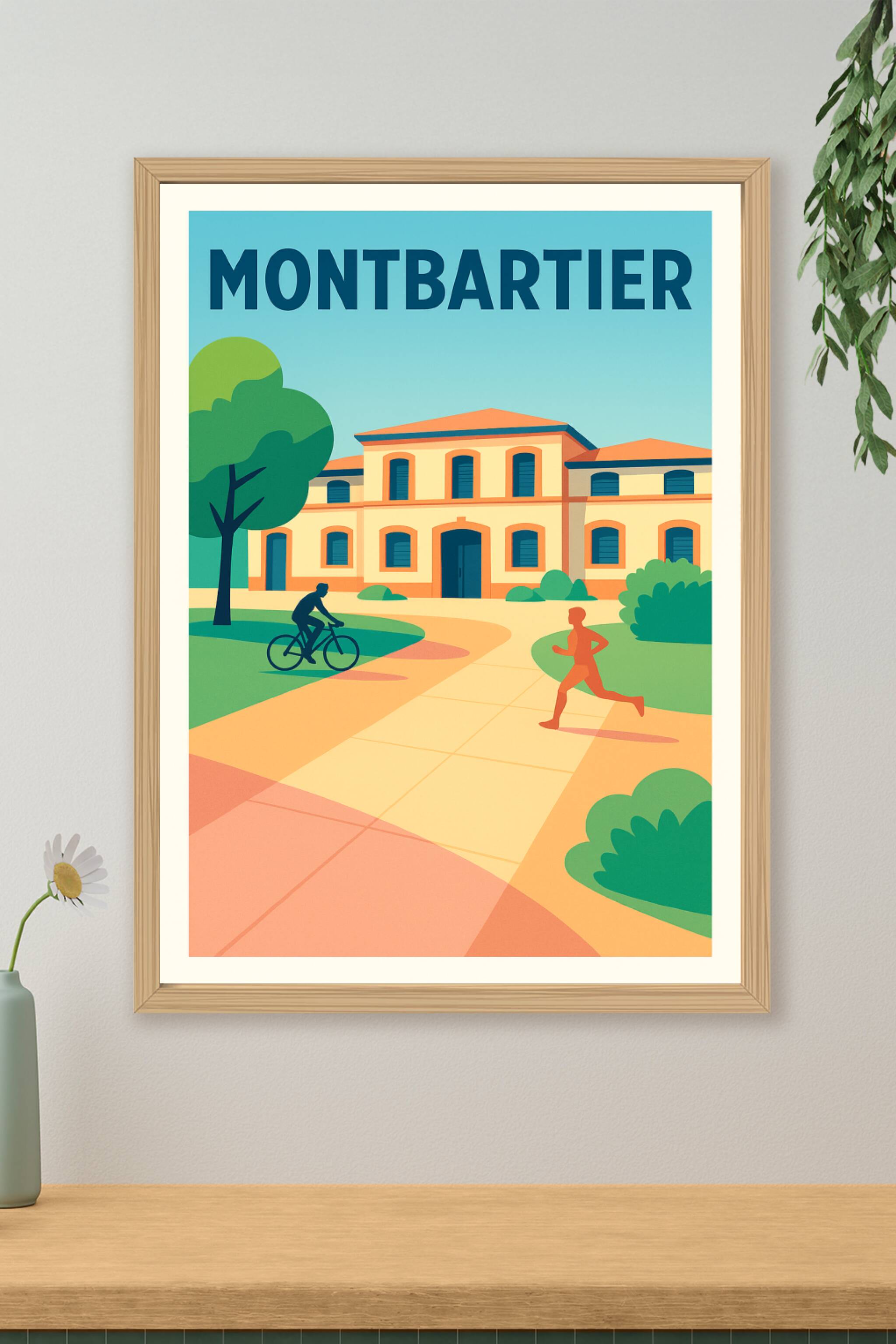 Affiche de Montbartier - Ambiance paisible au cœur de la ville