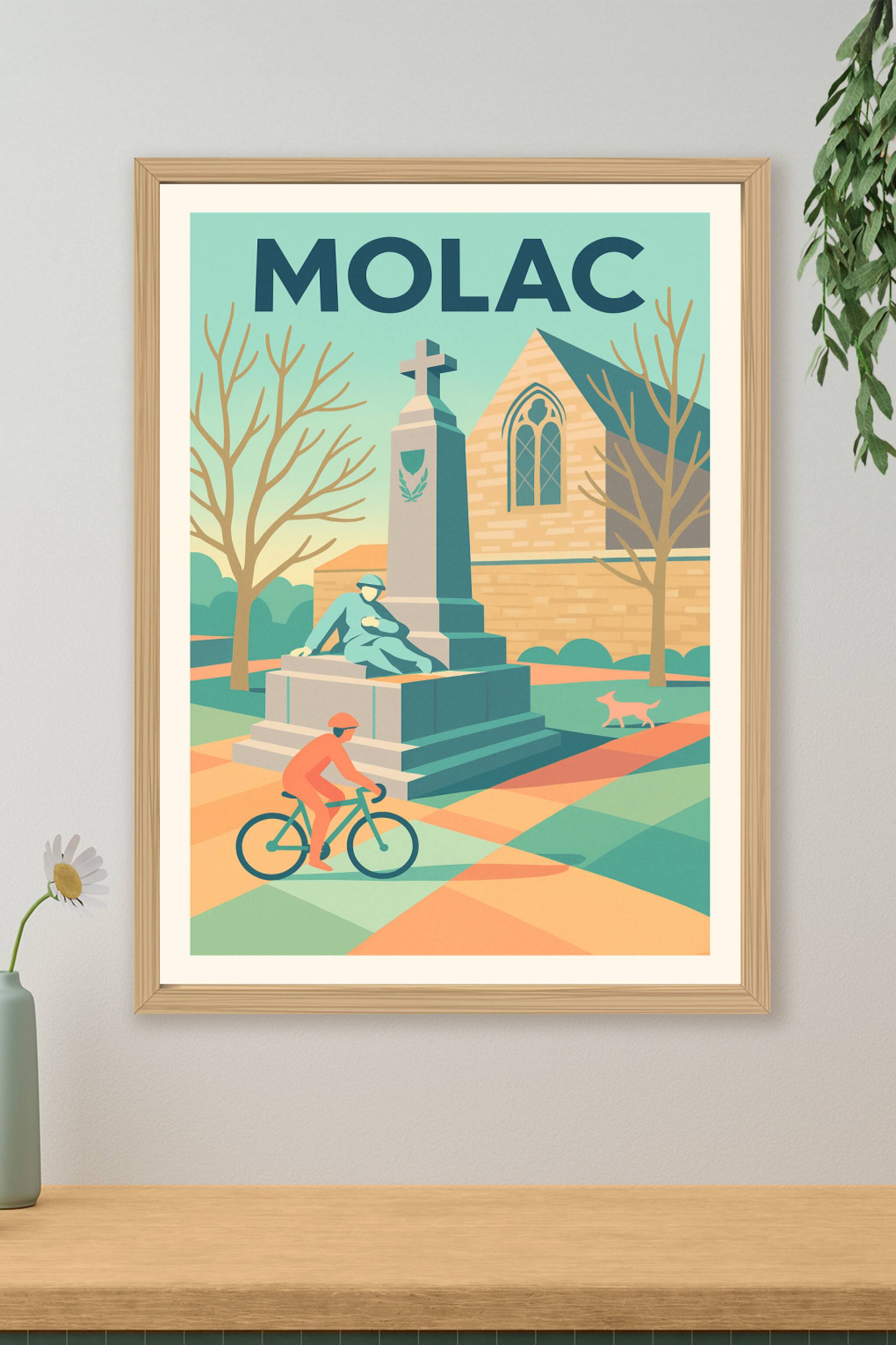 Affiche de Molac - Charme bucolique et vie locale