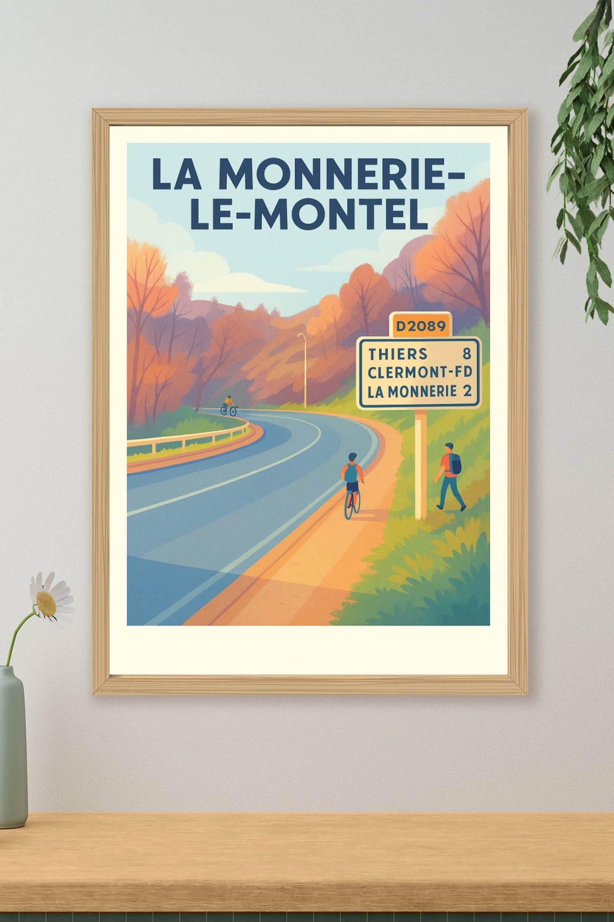 Affiche de La Monnerie-le-Montel - Invitation à la balade automnale